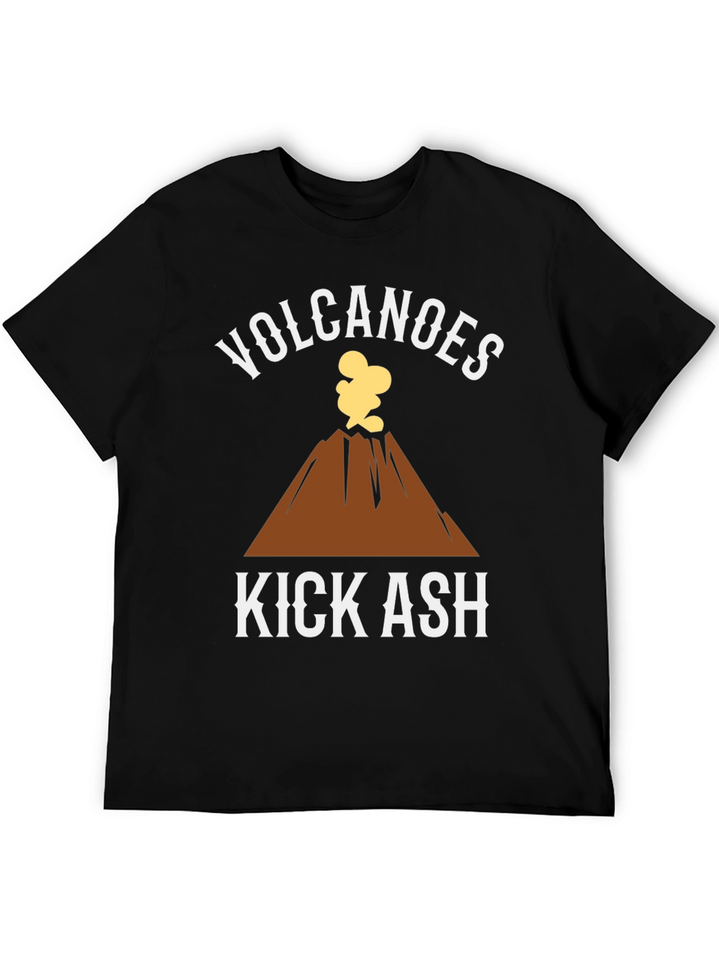 Volcanoes Kick Ash Graphic T-Shirt