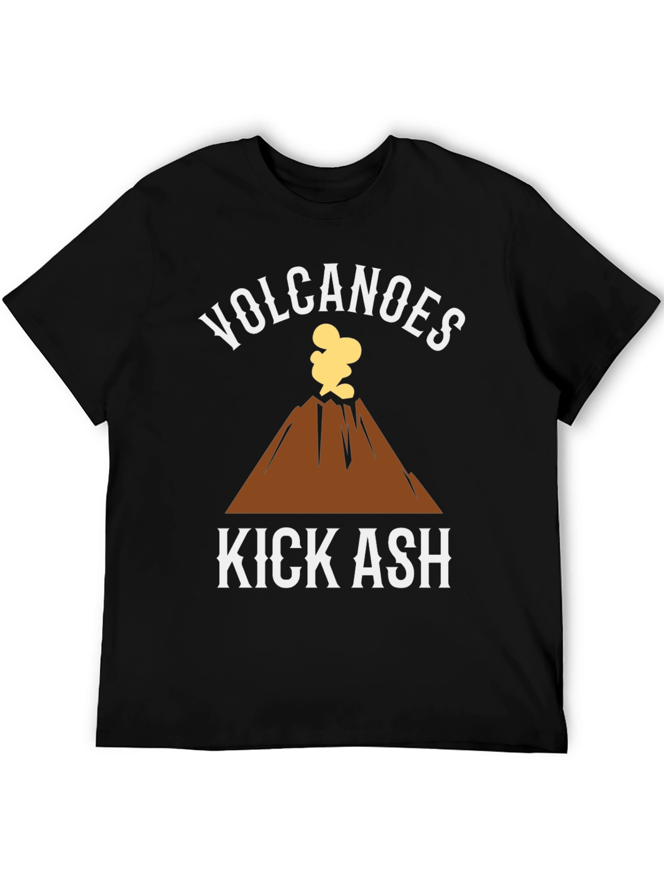 Volcanoes Kick Ash Graphic T-Shirt