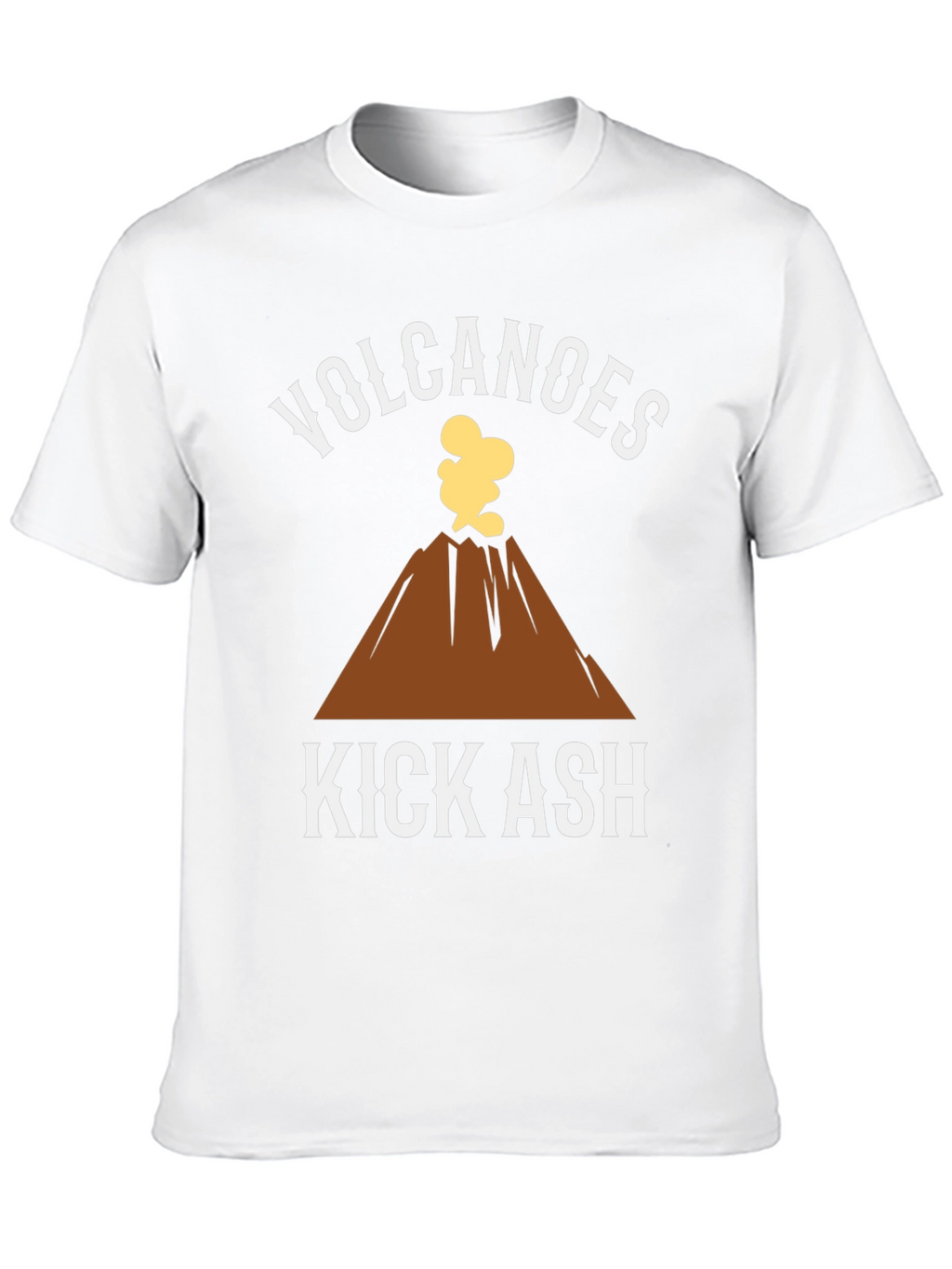Volcanoes Kick Ash Graphic T-Shirt