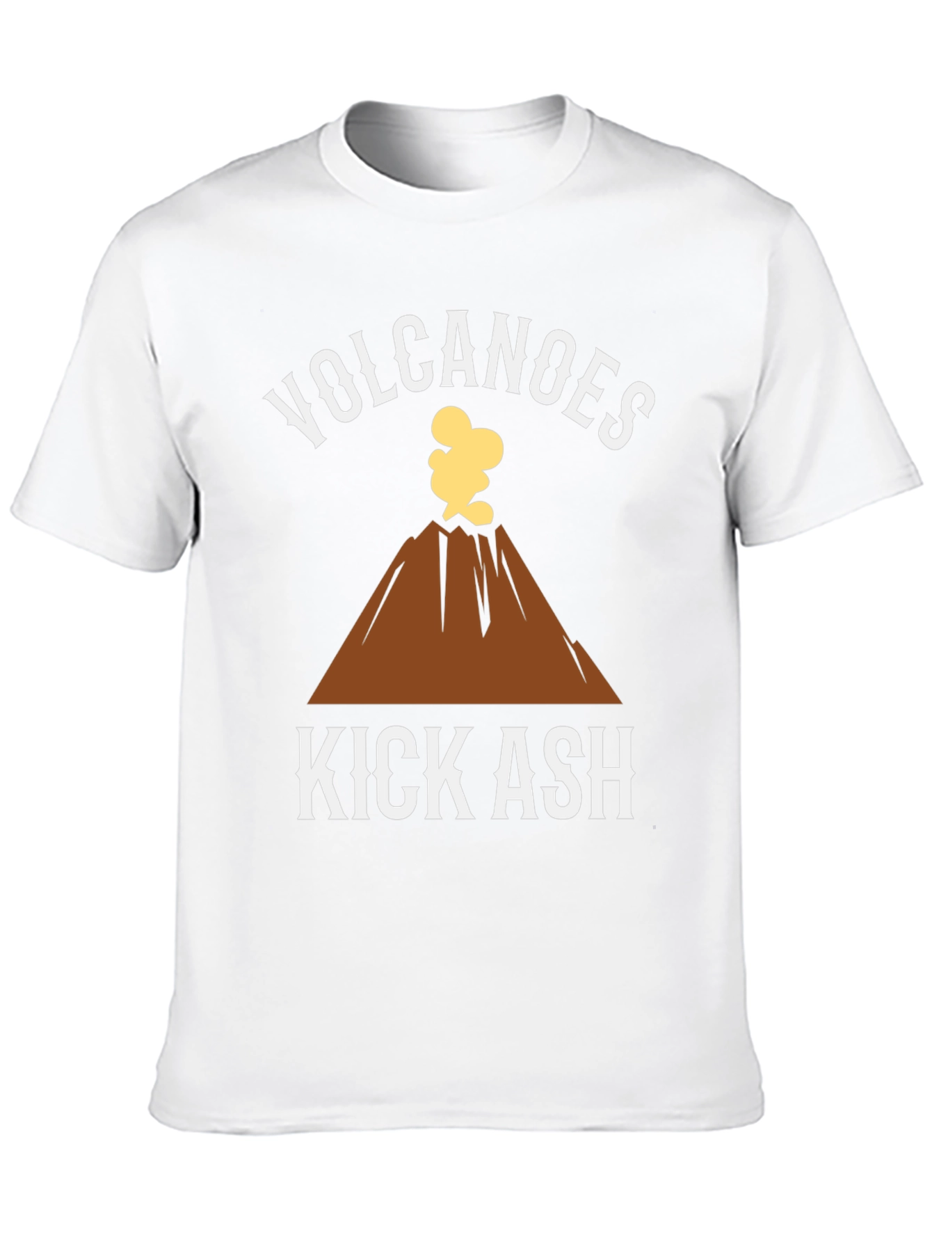 Volcanoes Kick Ash Graphic T-Shirt