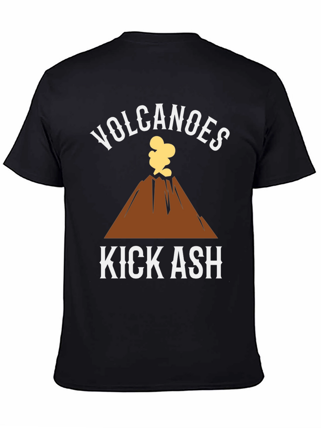 Volcanoes Kick Ash Graphic T-Shirt