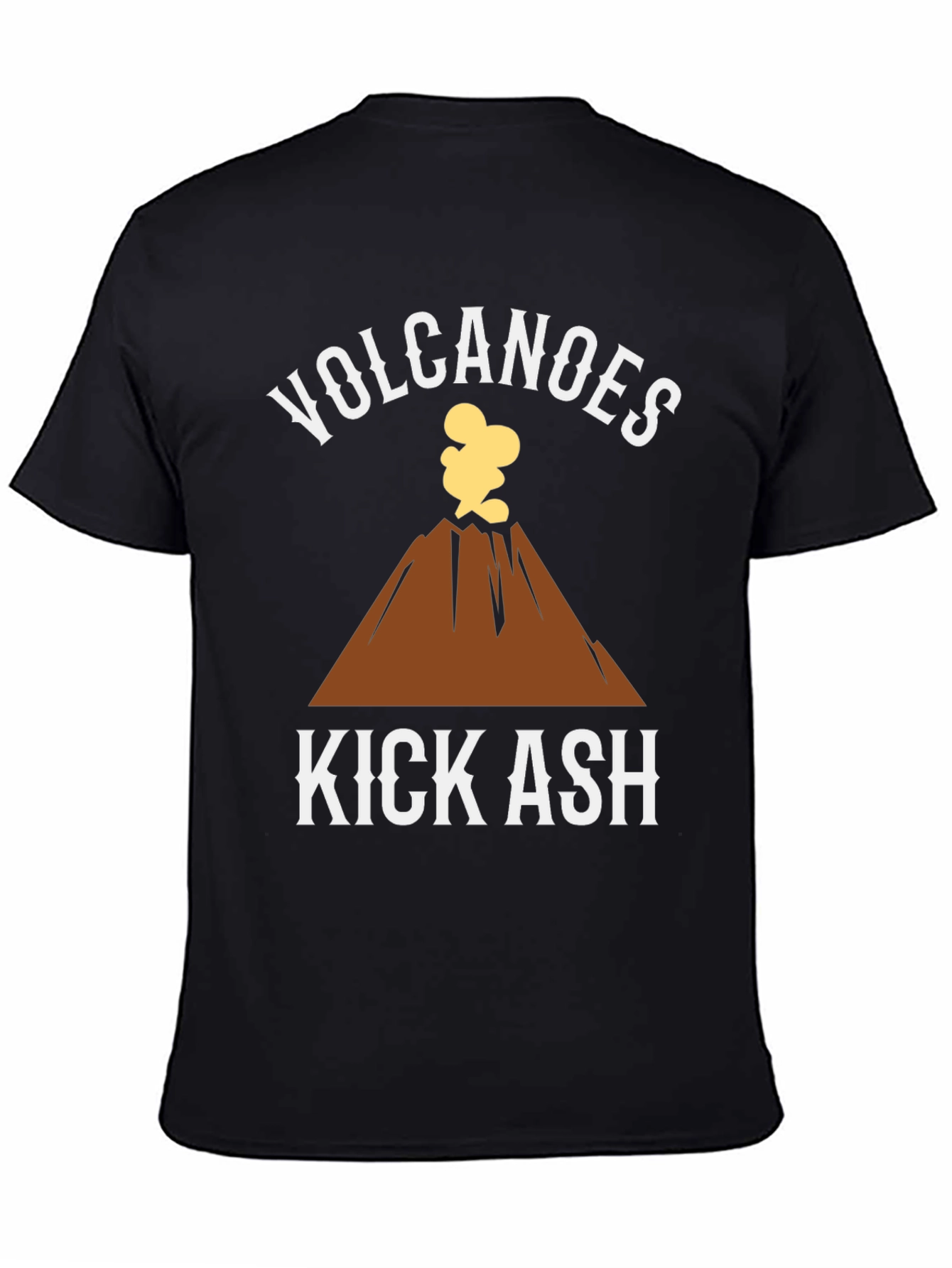 Volcanoes Kick Ash Graphic T-Shirt