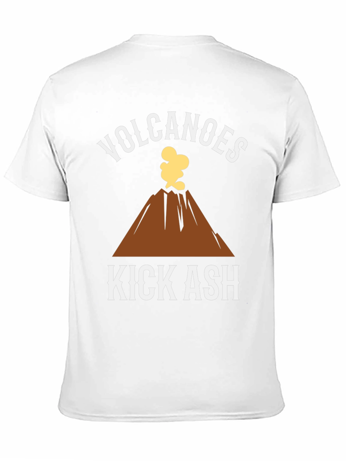 Volcanoes Kick Ash Graphic T-Shirt
