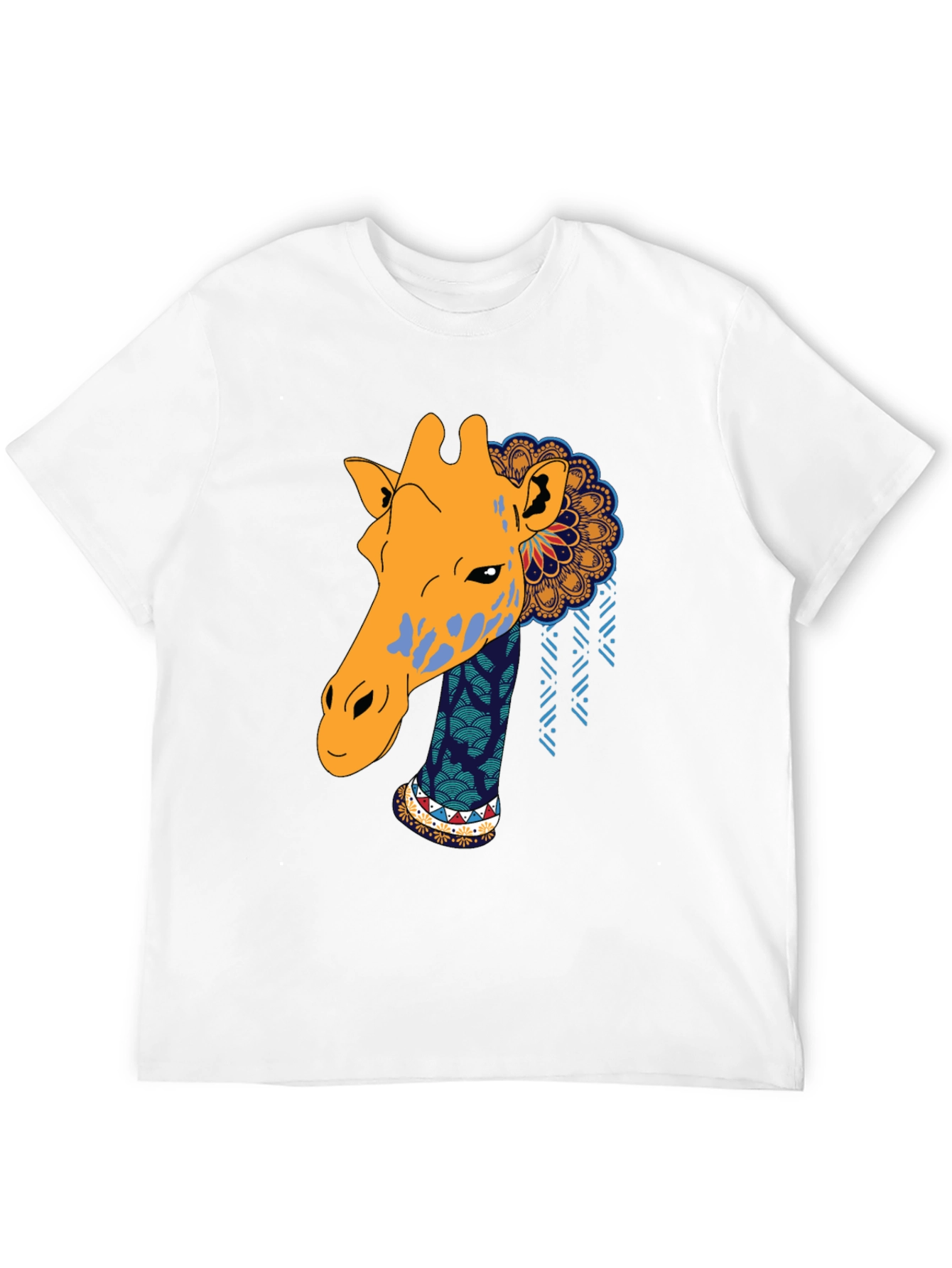 Giraffe Graphic Tee - Unique Animal Design