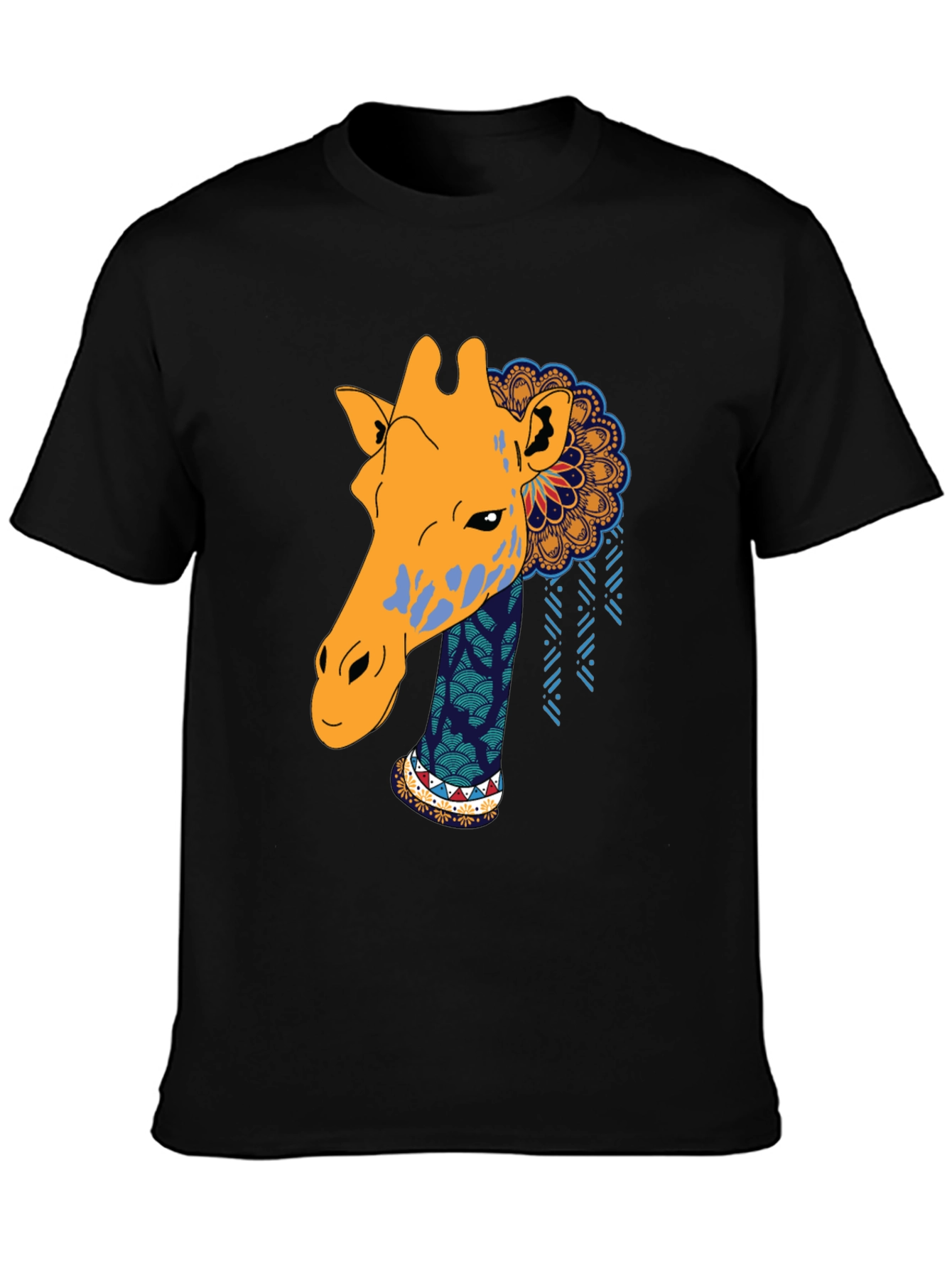 Giraffe Graphic Tee - Unique Animal Design
