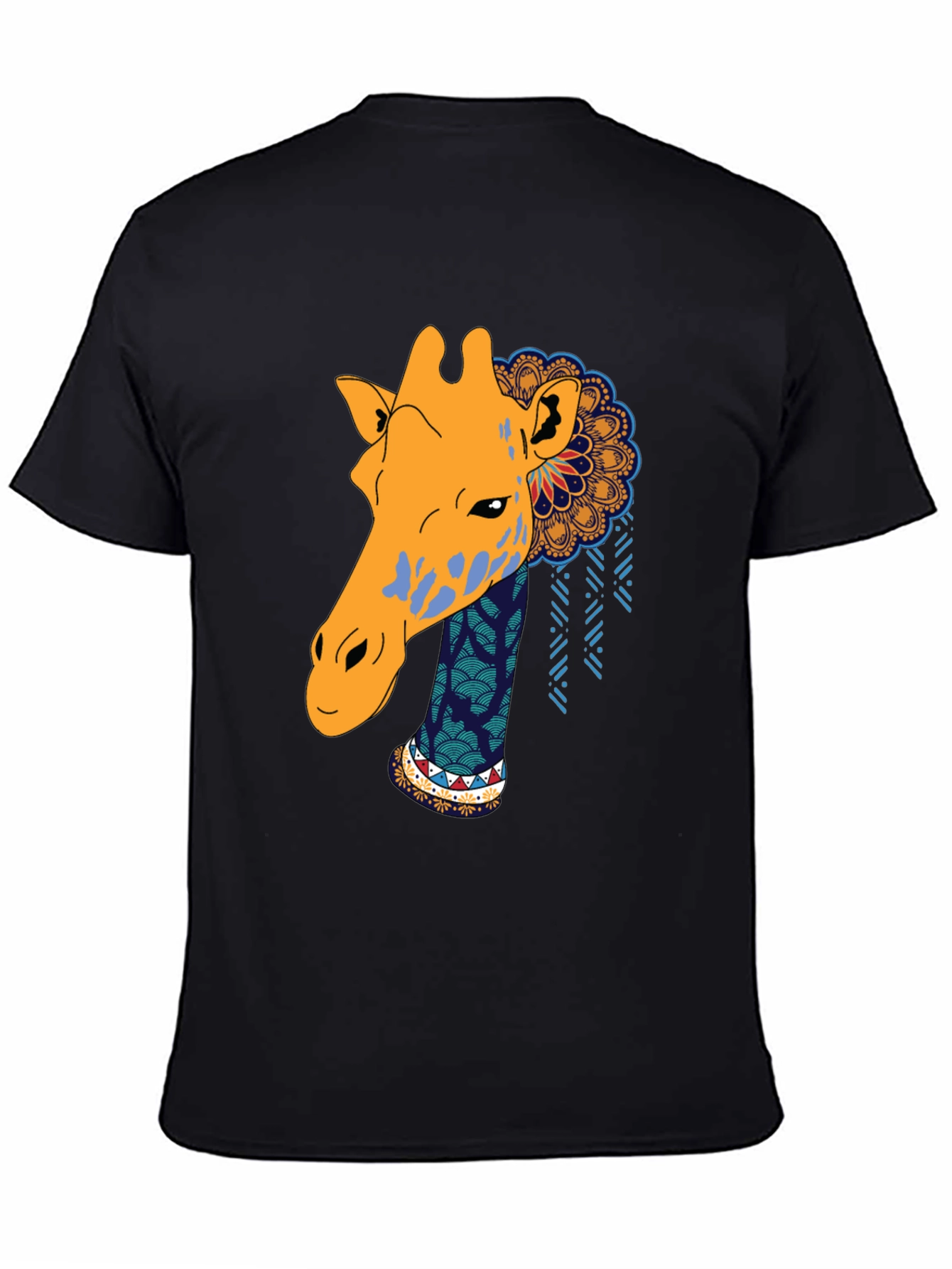 Giraffe Graphic Tee - Unique Animal Design