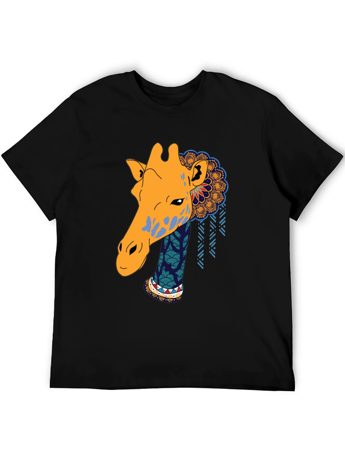 Giraffe Graphic Tee - Unique Animal Design