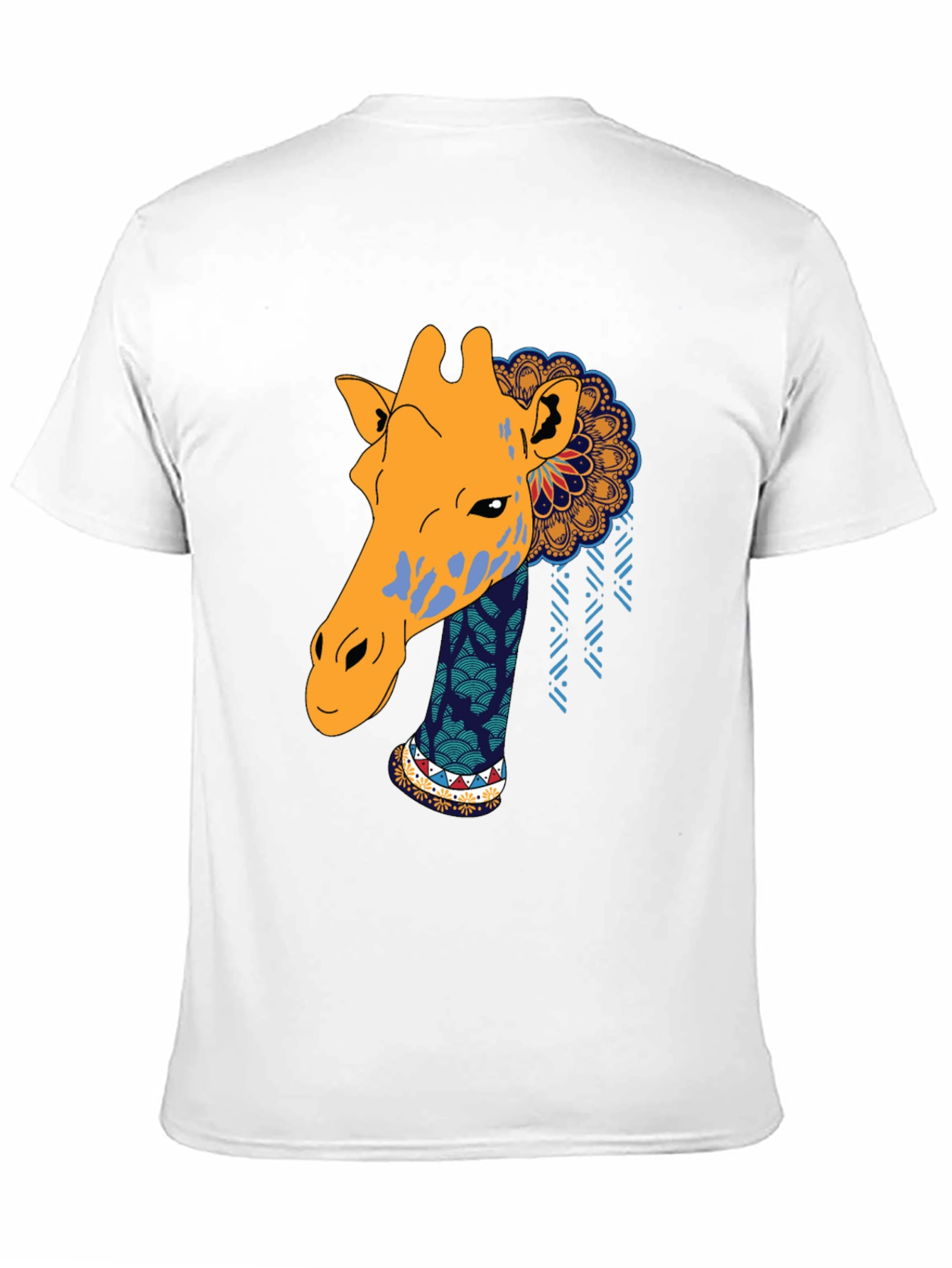 Giraffe Graphic Tee - Unique Animal Design