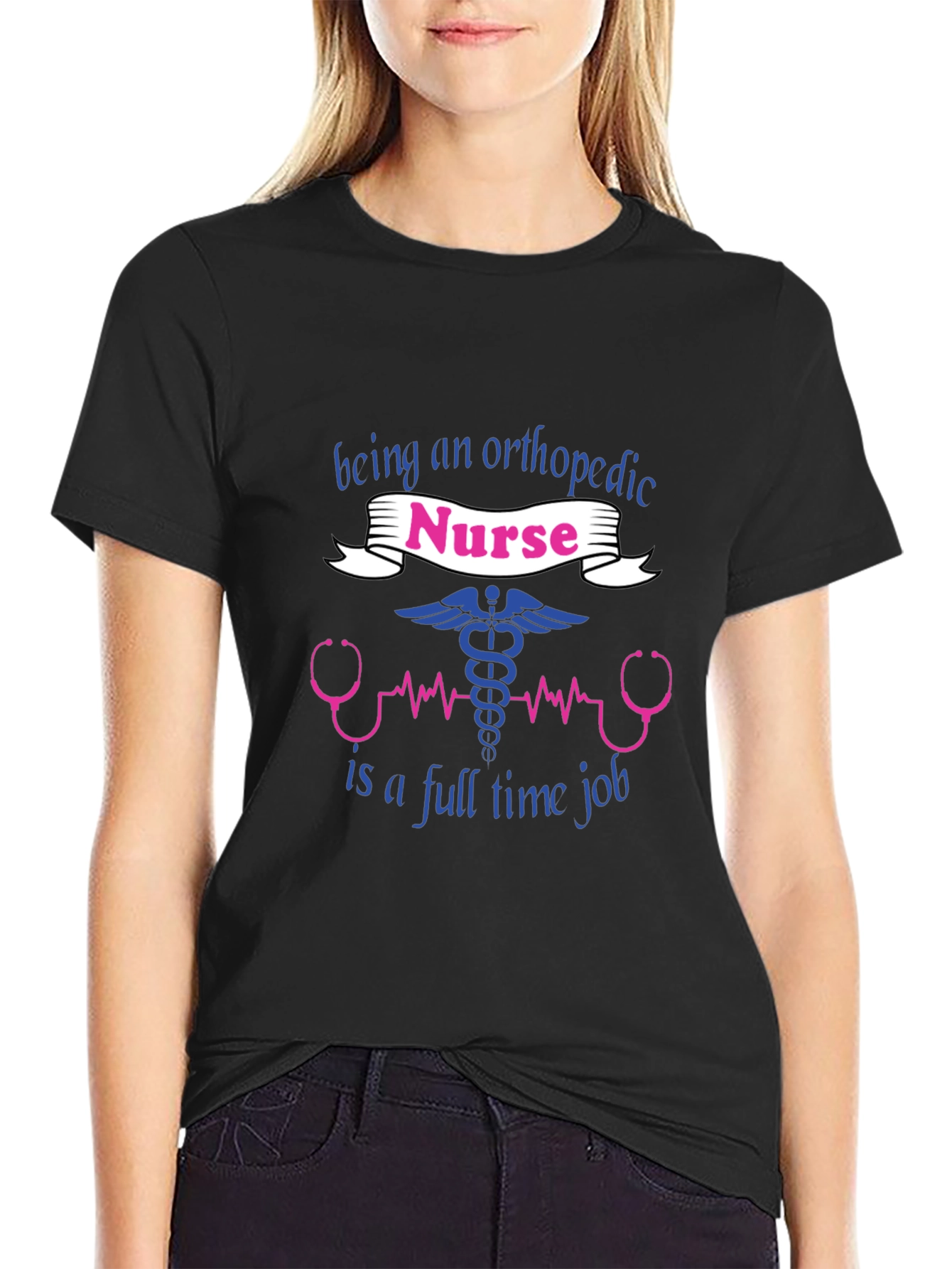 Orthopedic Nurse T-Shirt - Full Time Job Tee