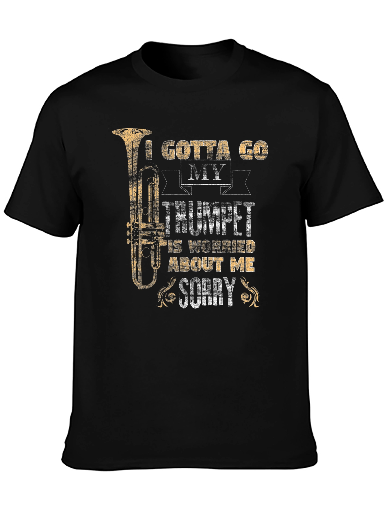 Gotta Go My Trumpet is Worried Graphic Tee