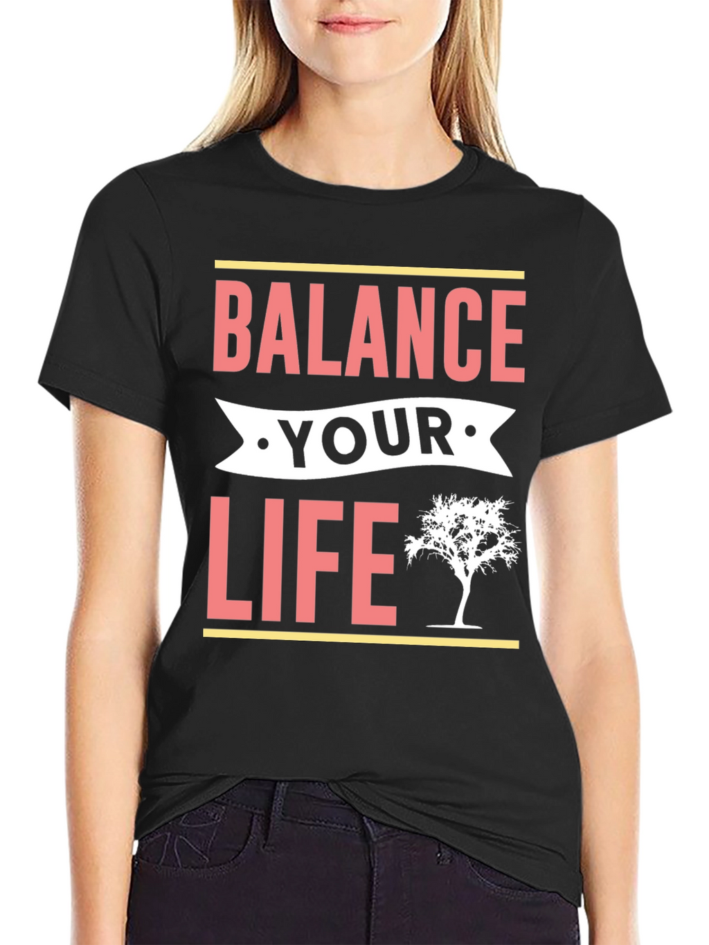 Balance Your Life T-Shirt - Motivational Tee