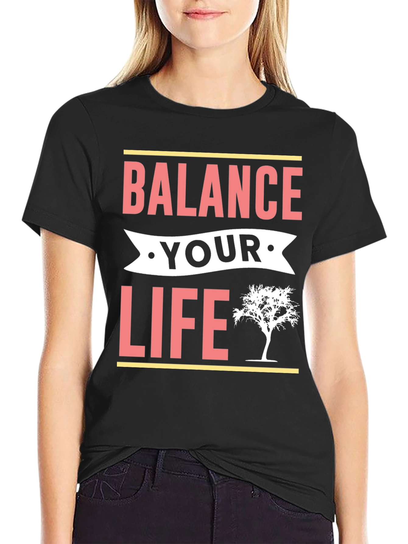 Balance Your Life T-Shirt - Motivational Tee