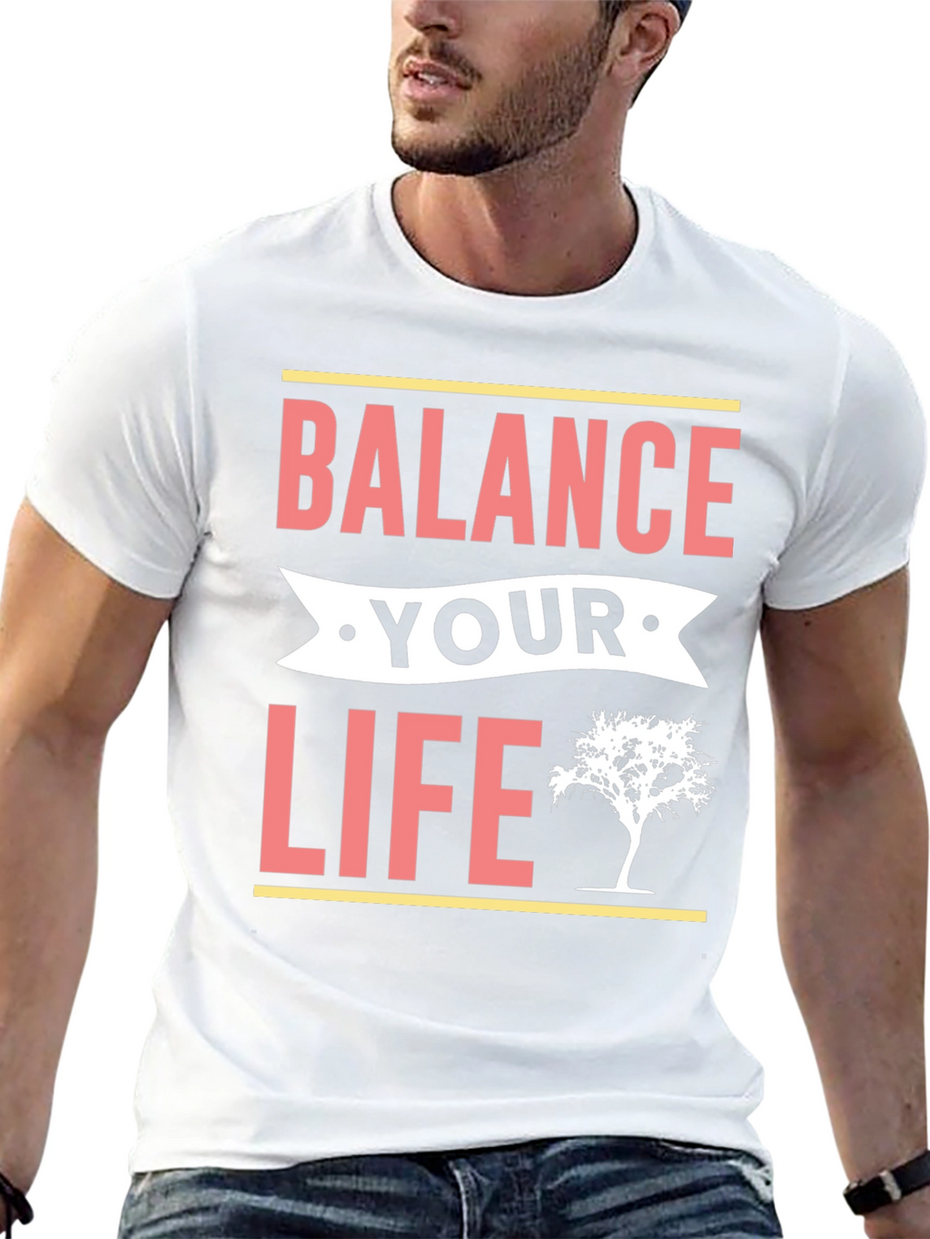 Balance Your Life T-Shirt - Motivational Tee