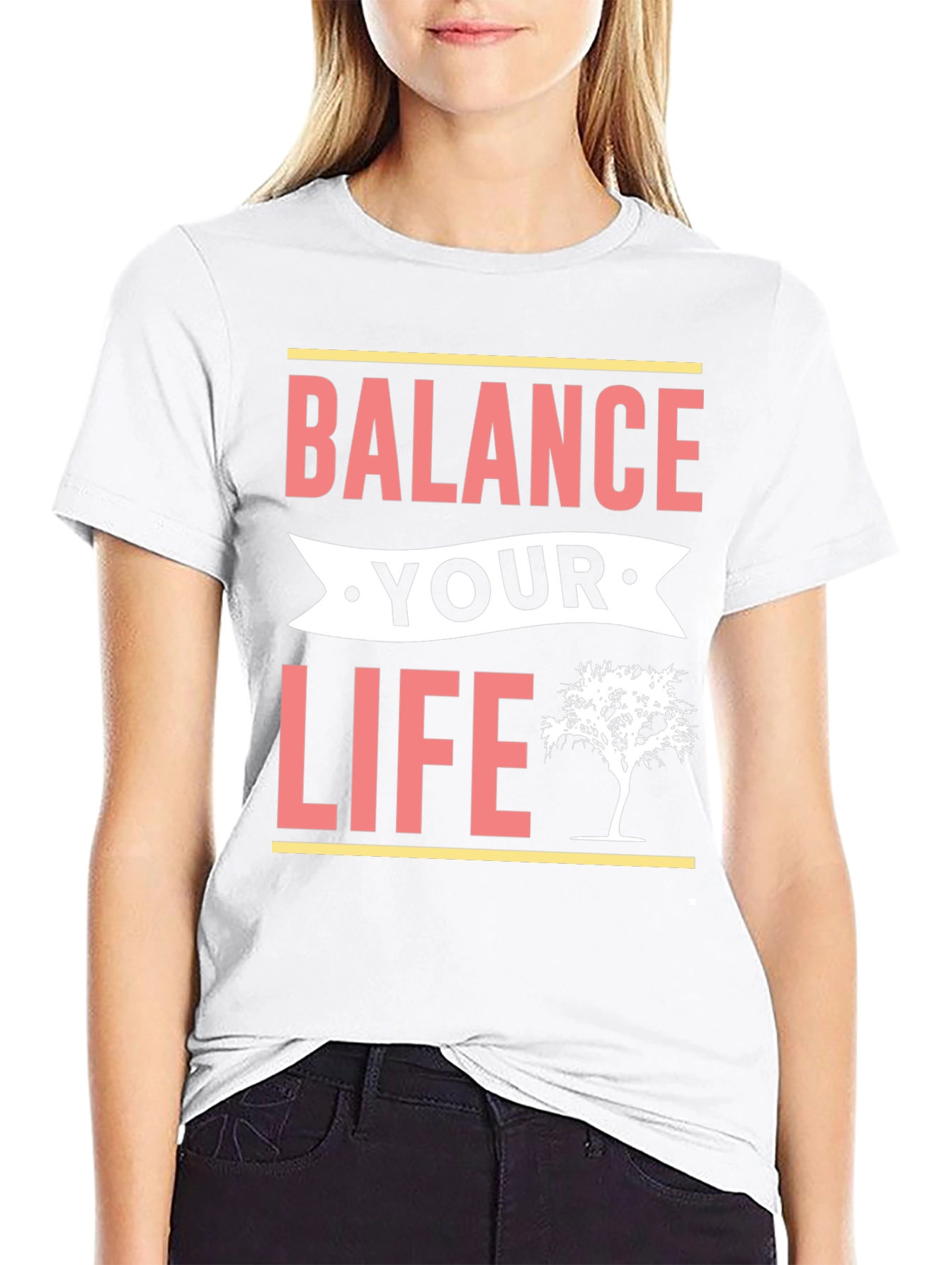 Balance Your Life T-Shirt - Motivational Tee