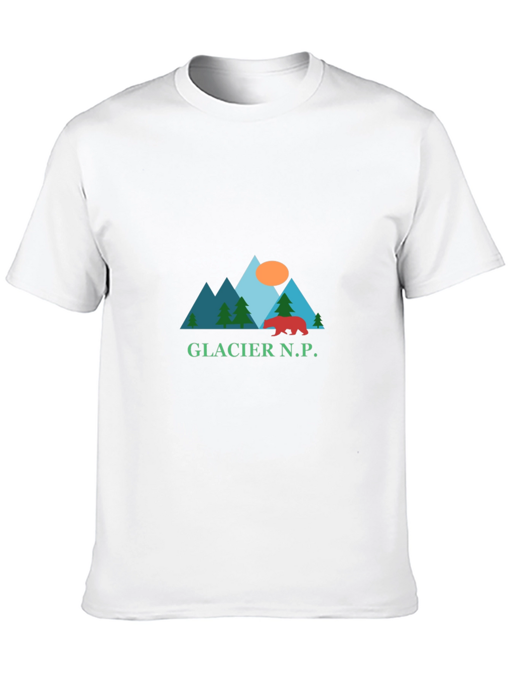 Glacier National Park Graphic Tee