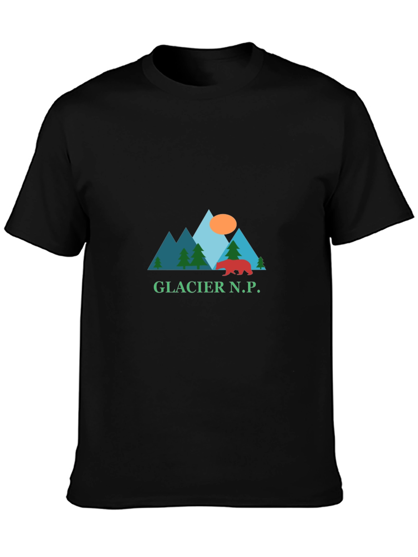 Glacier National Park Graphic Tee