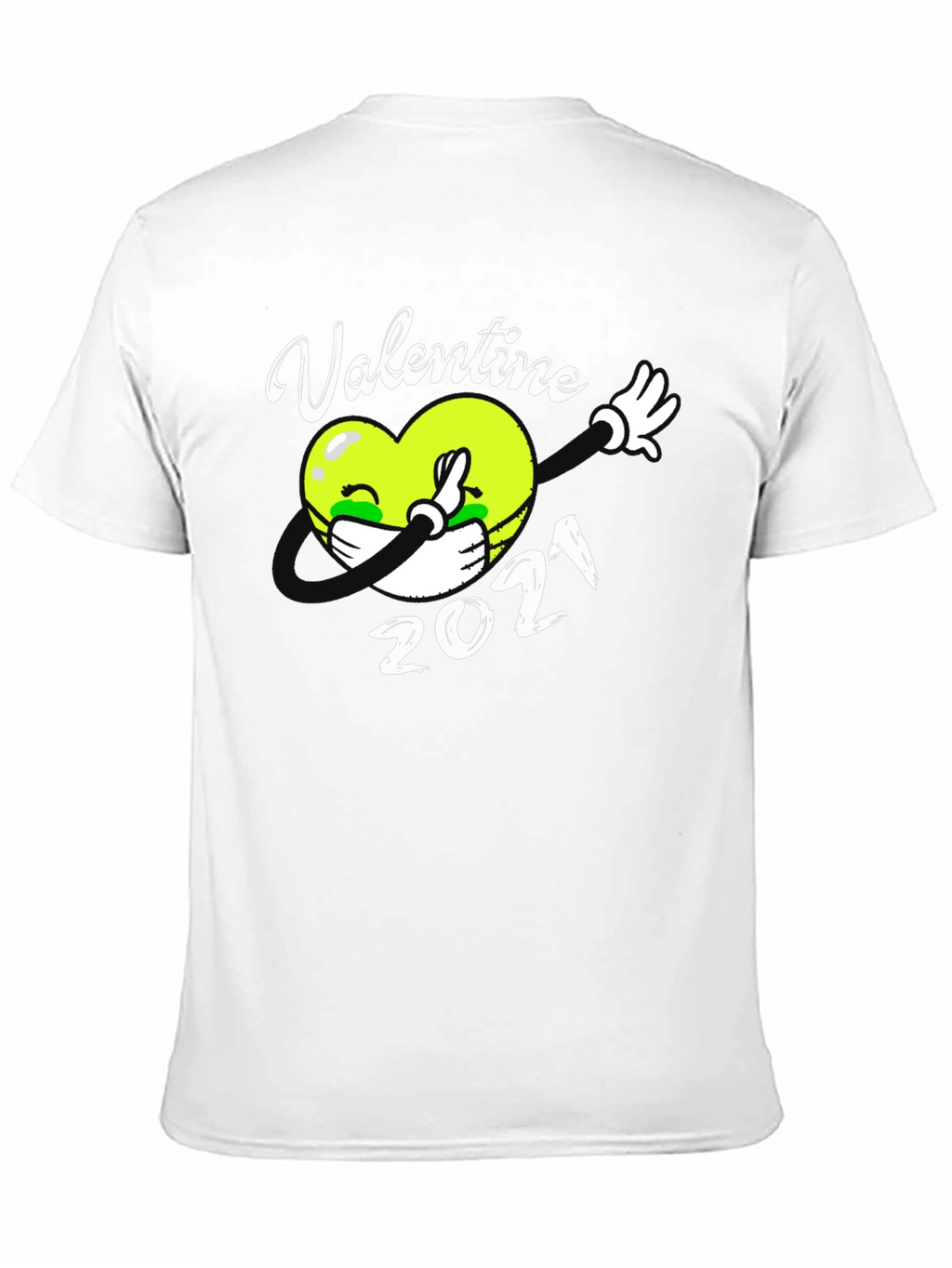 Valentine 2021 T-Shirt Black