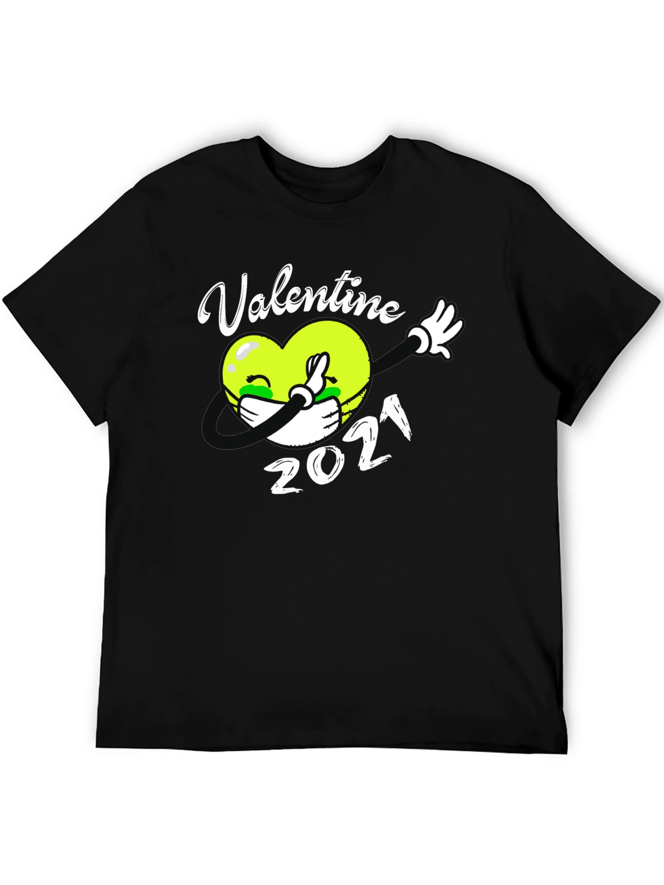 Valentine 2021 T-Shirt Black