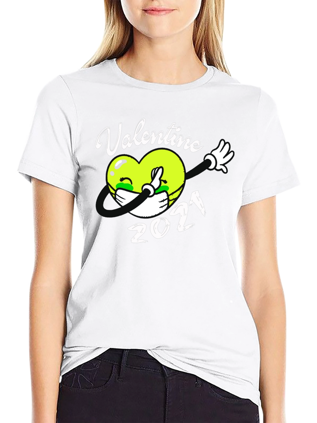 Valentine 2021 T-Shirt Black