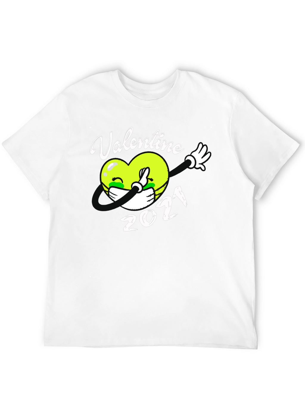 Valentine 2021 T-Shirt Black