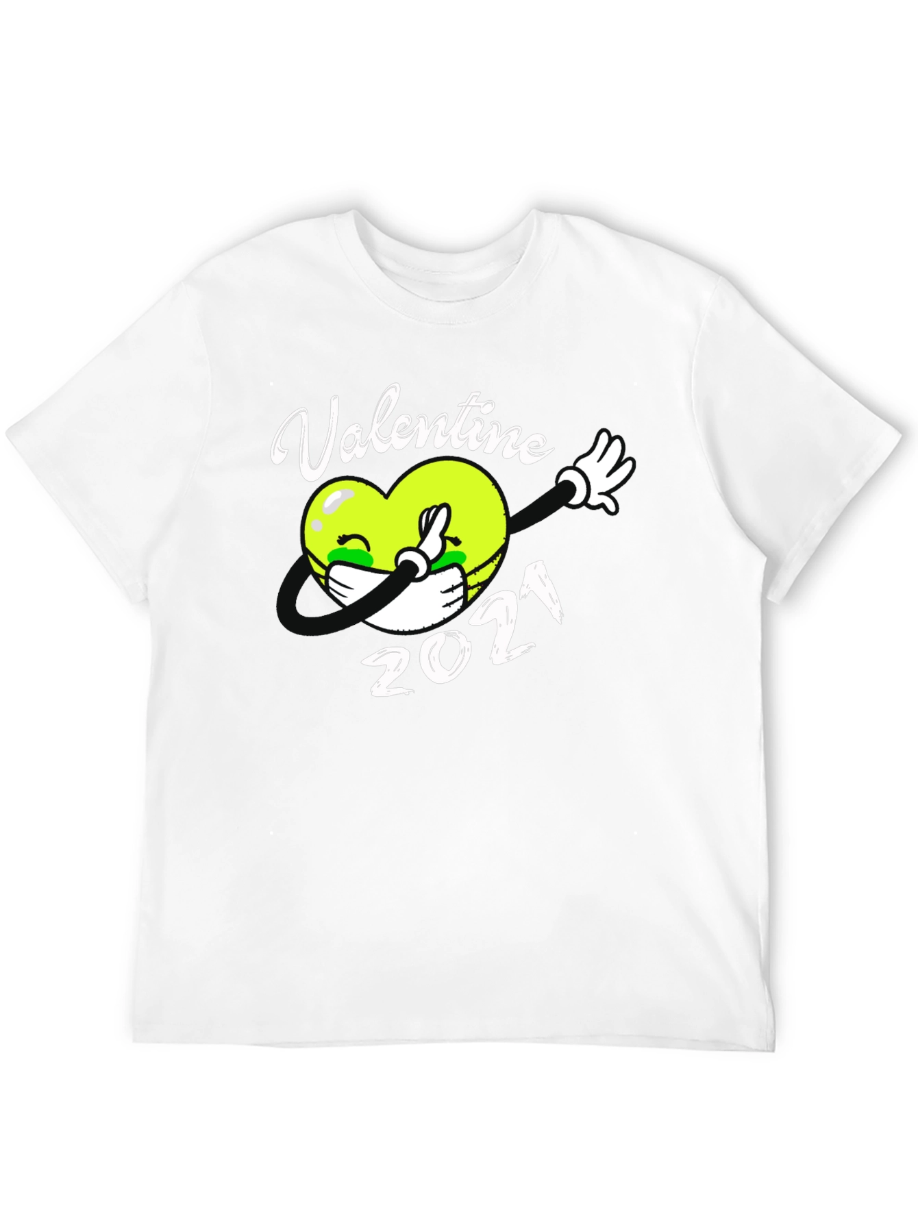 Valentine 2021 T-Shirt Black