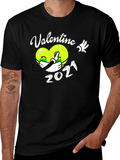 Valentine 2021 T-Shirt Black