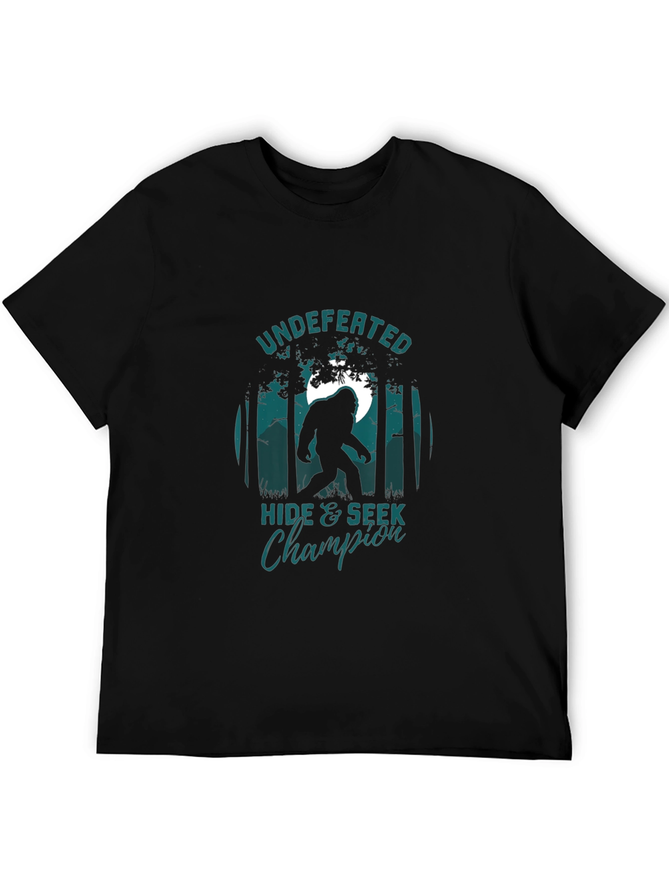 Undefeated Hide & Seek Champion Bigfoot T-Shirt