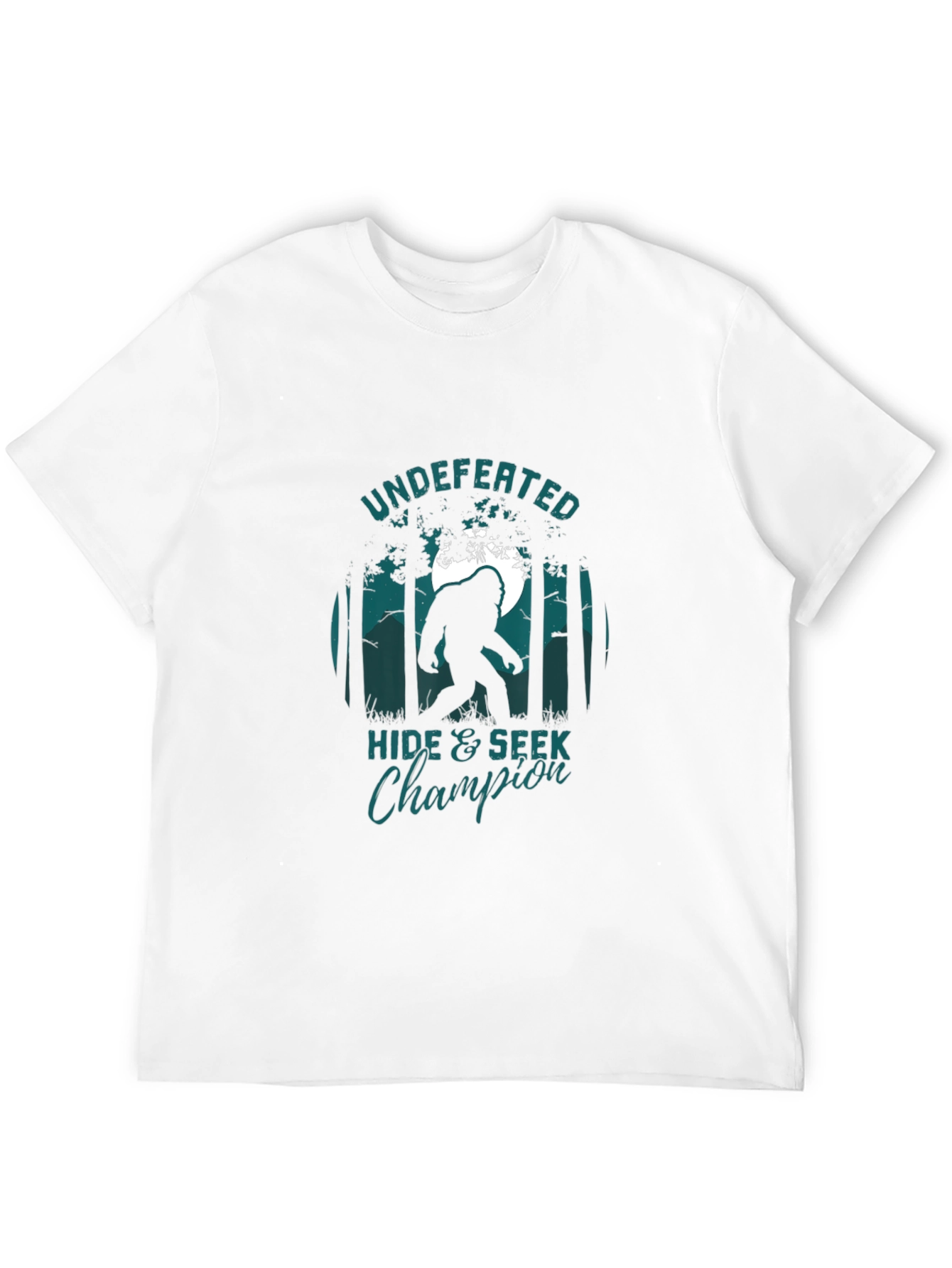 Undefeated Hide & Seek Champion Bigfoot T-Shirt