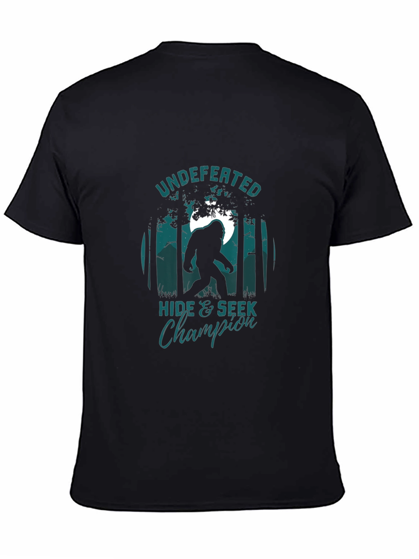 Undefeated Hide & Seek Champion Bigfoot T-Shirt
