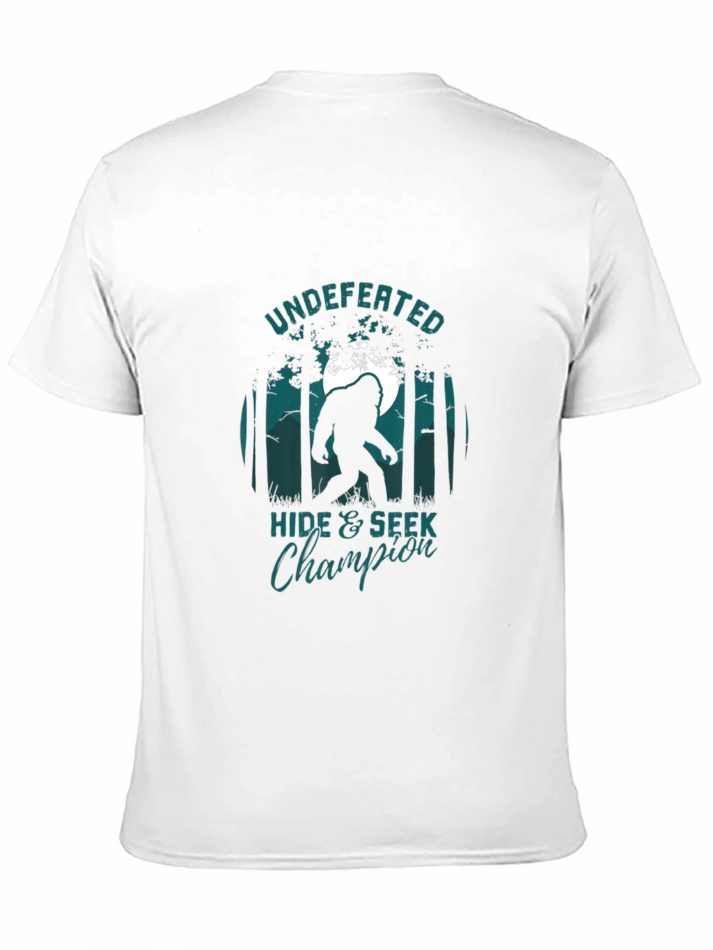 Undefeated Hide & Seek Champion Bigfoot T-Shirt