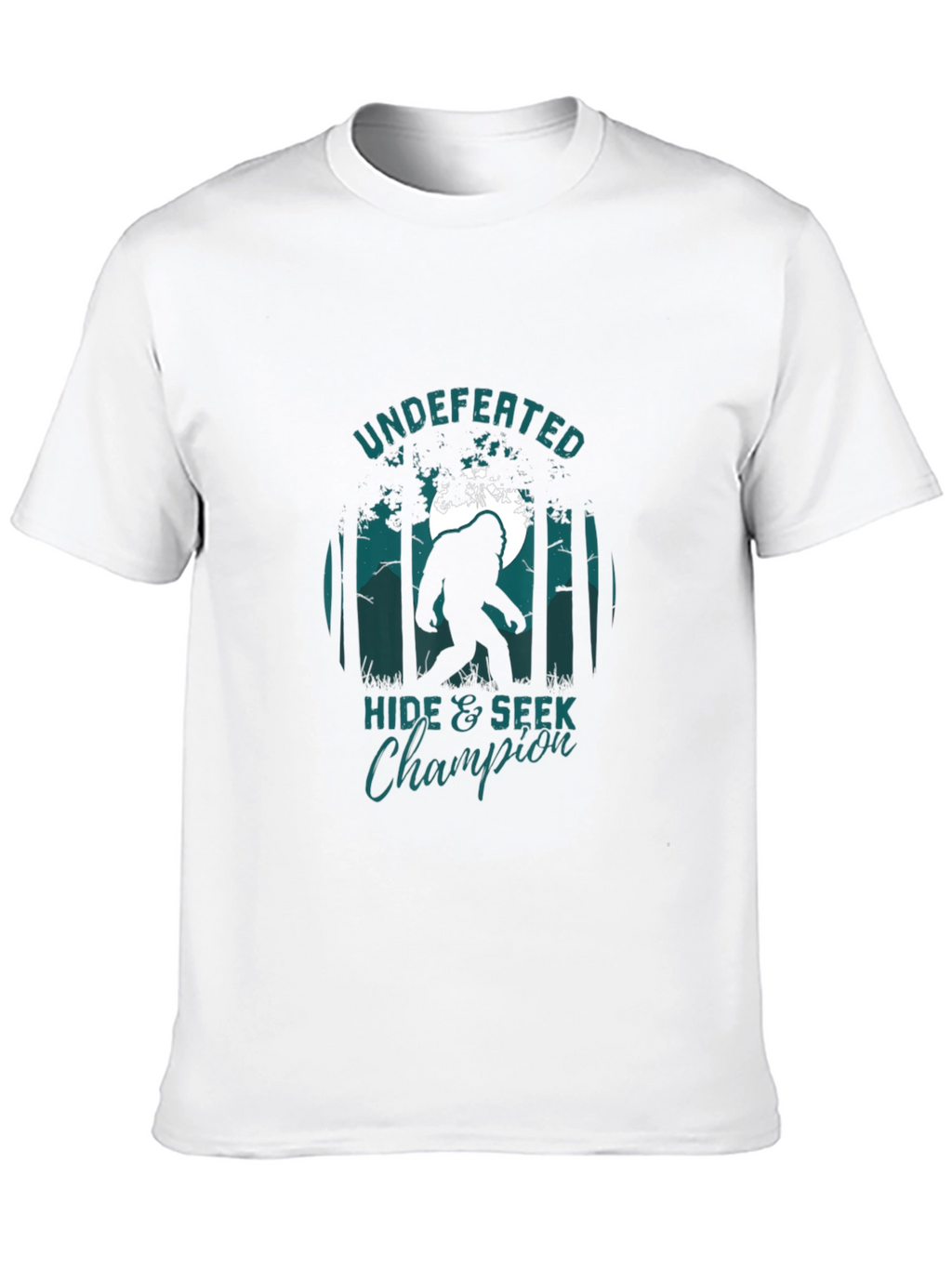 Undefeated Hide & Seek Champion Bigfoot T-Shirt