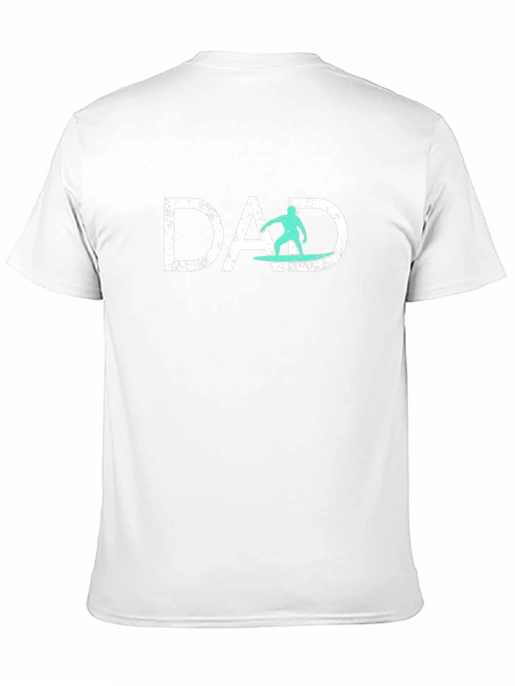 Dad Surfer Graphic Tee - Cool Fathers Day Shirt