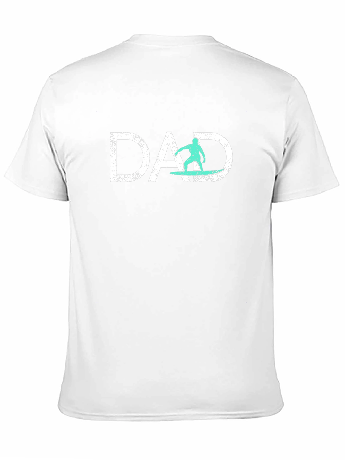 Dad Surfer Graphic Tee - Cool Fathers Day Shirt