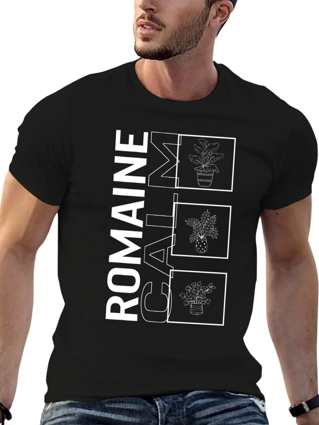 Romaine Calm T-Shirt - Funny Plant Lover Tee
