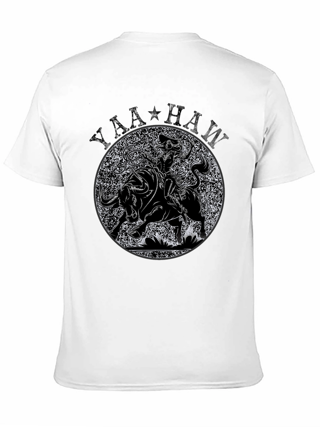 Yaa-Haw Bull Rider Graphic Tee