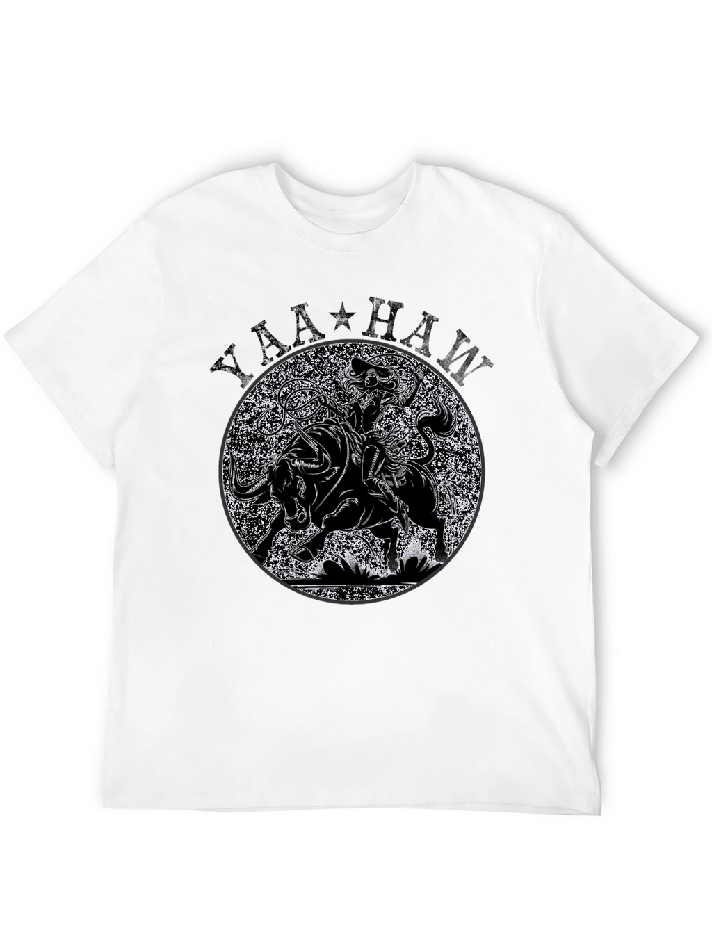 Yaa-Haw Bull Rider Graphic Tee