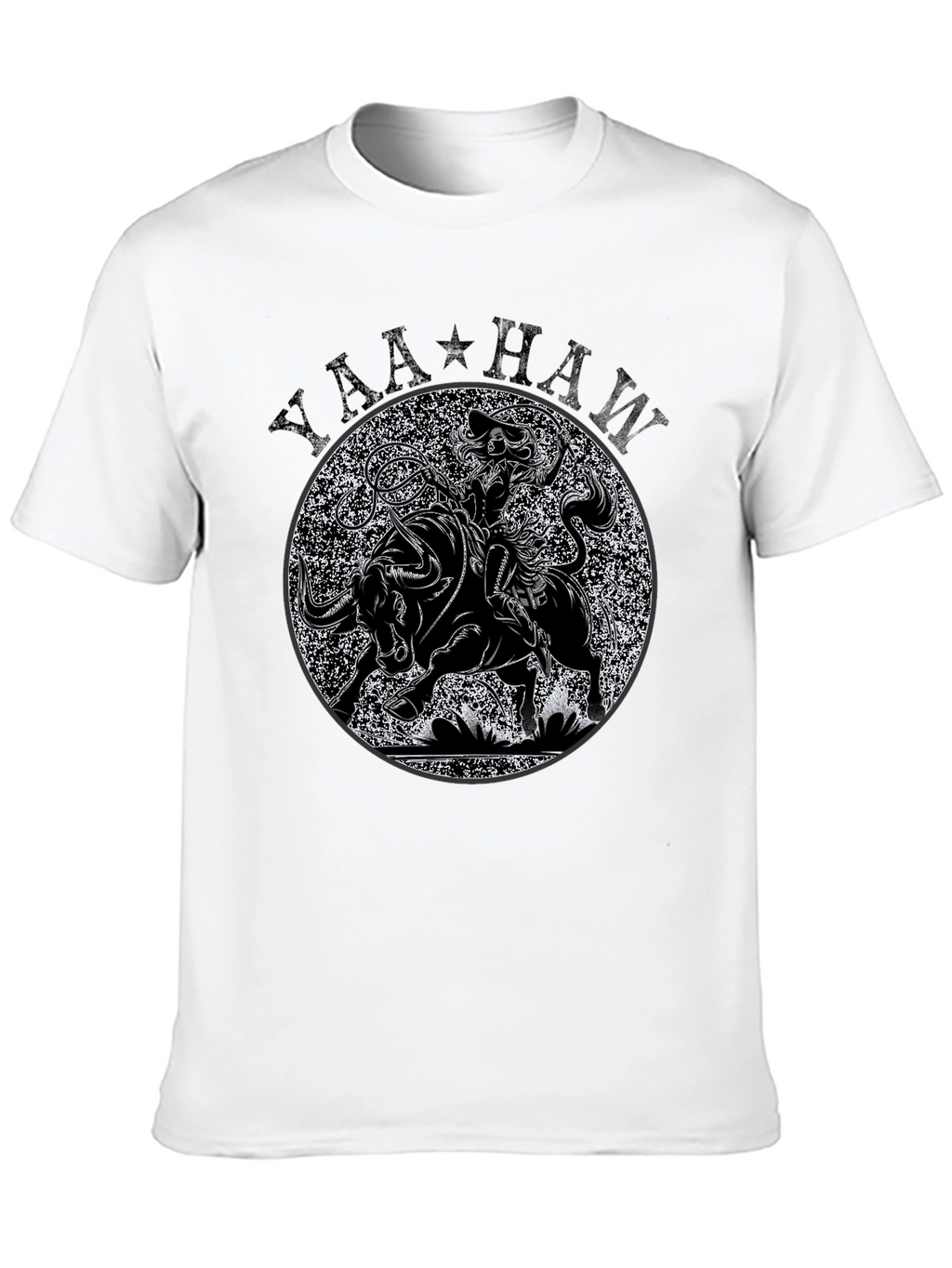 Yaa-Haw Bull Rider Graphic Tee