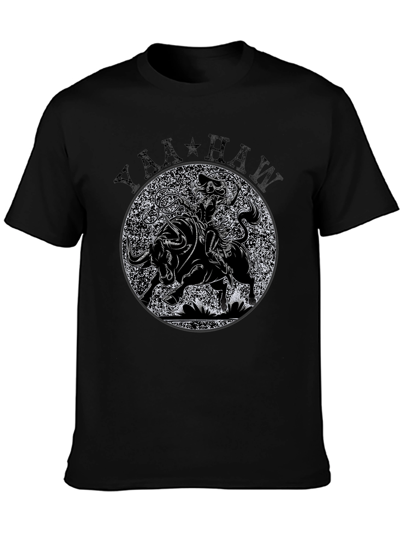 Yaa-Haw Bull Rider Graphic Tee