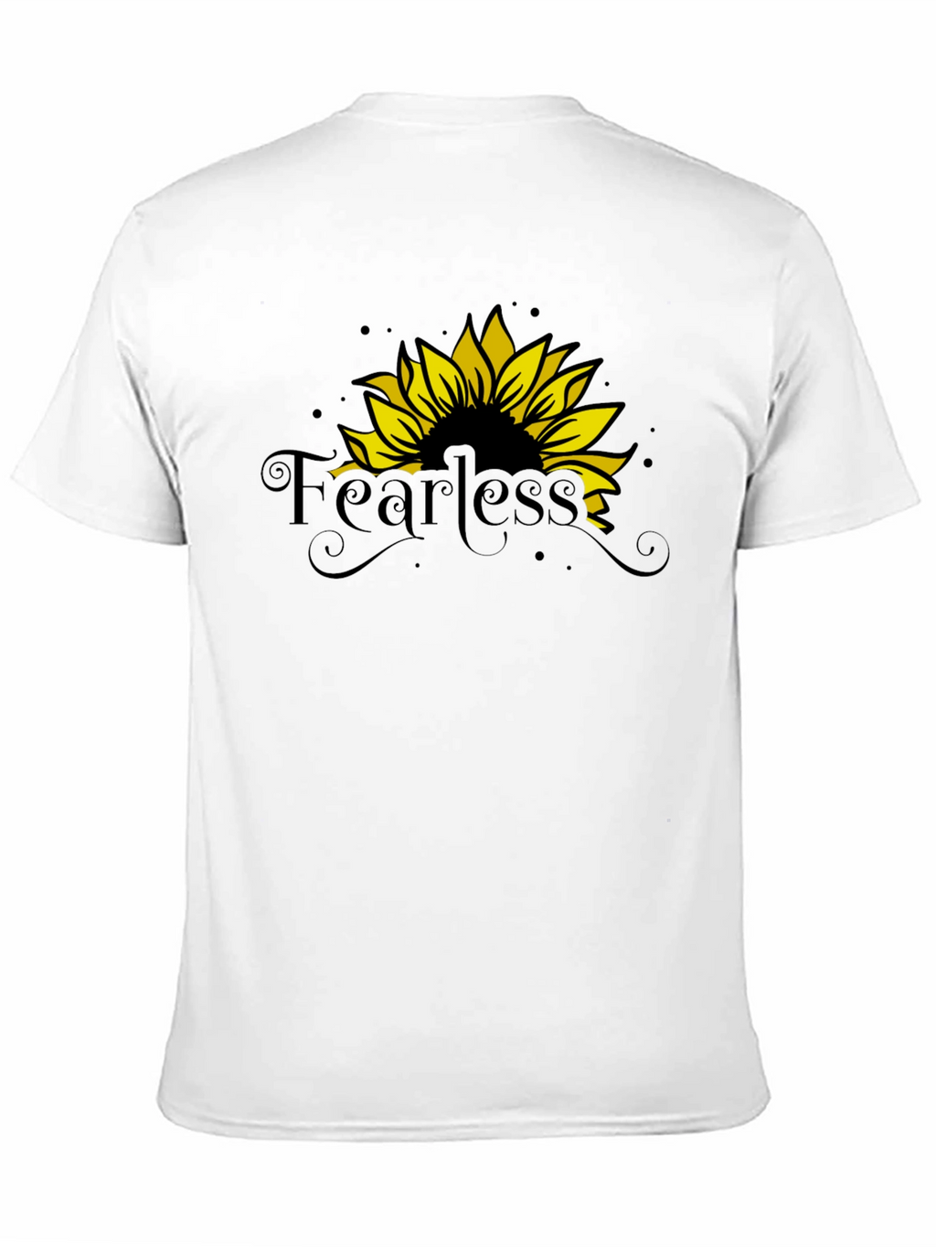 Fearless Sunflower Graphic T-Shirt