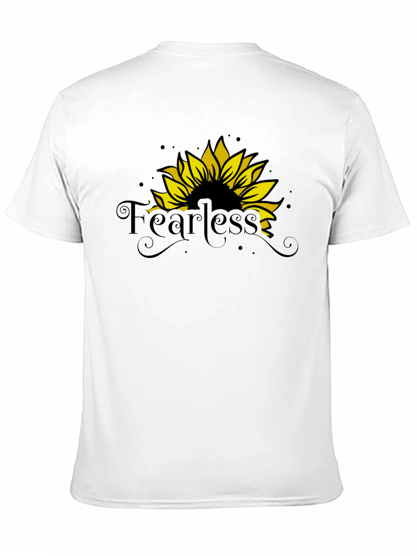 Fearless Sunflower Graphic T-Shirt