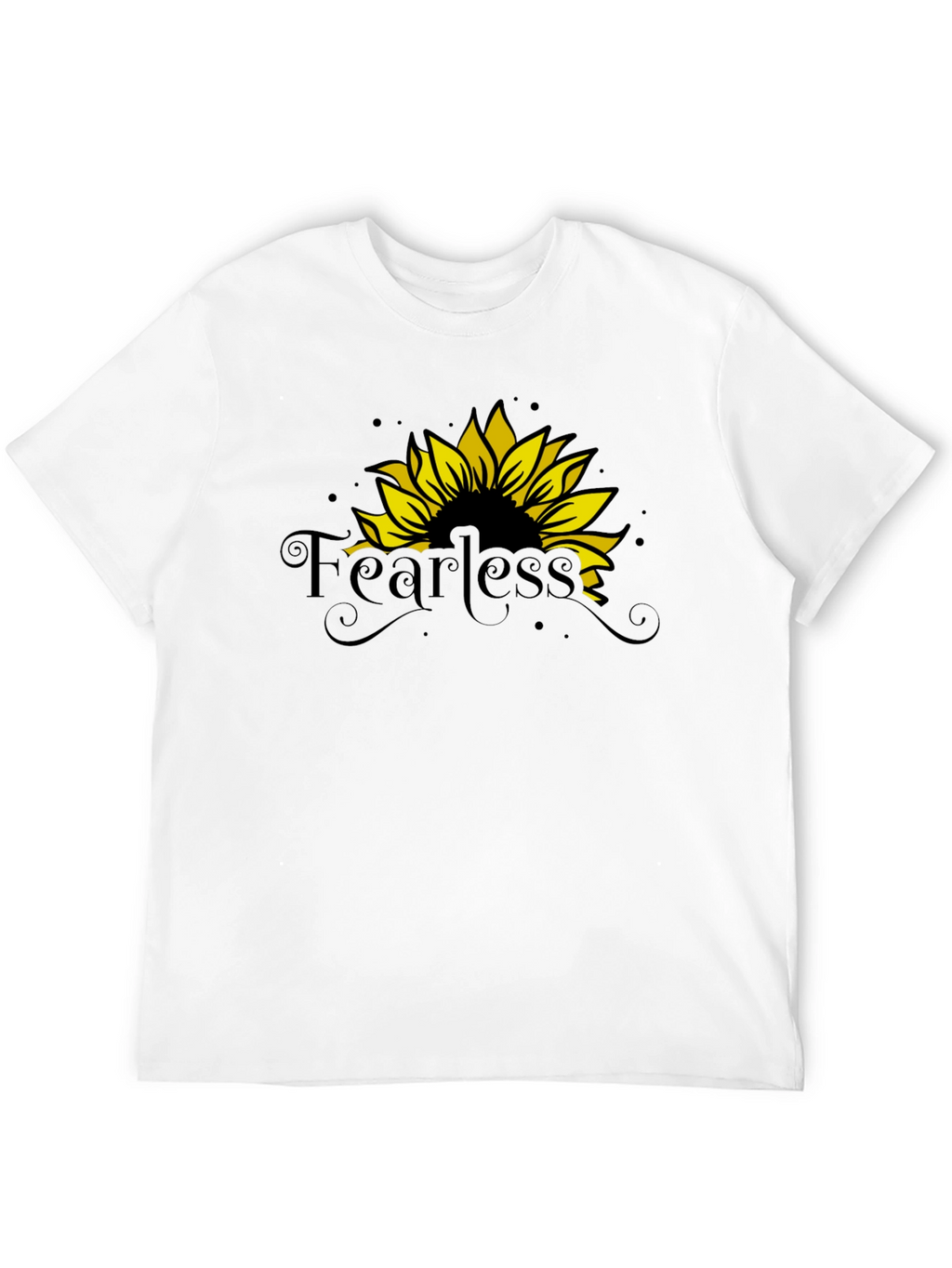 Fearless Sunflower Graphic T-Shirt