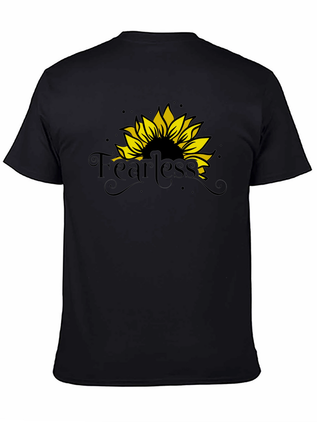 Fearless Sunflower Graphic T-Shirt