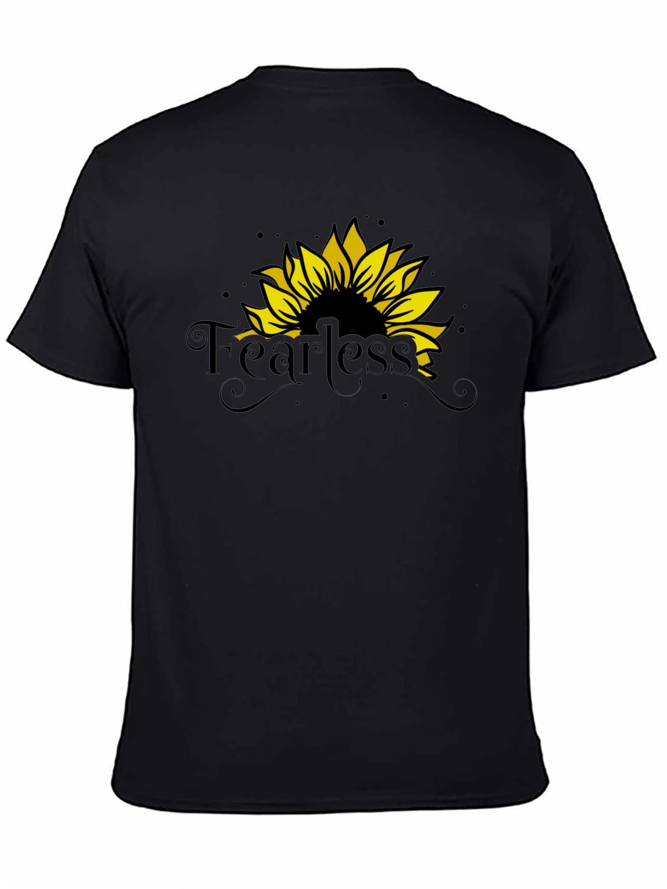 Fearless Sunflower Graphic T-Shirt
