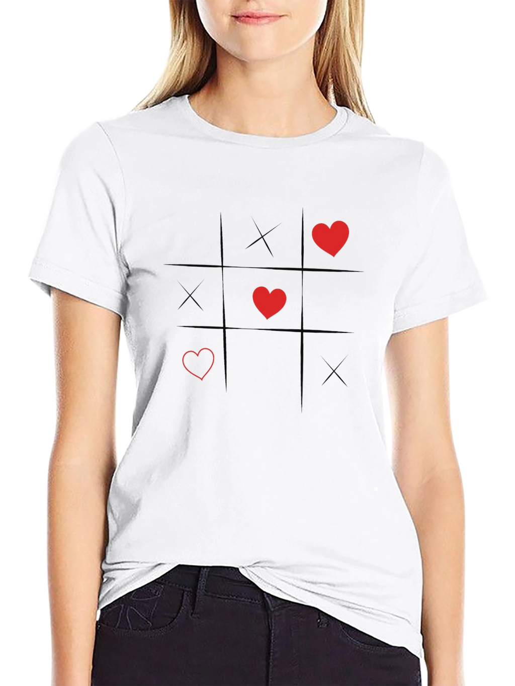 Tic-Tac-Toe Love T-Shirt