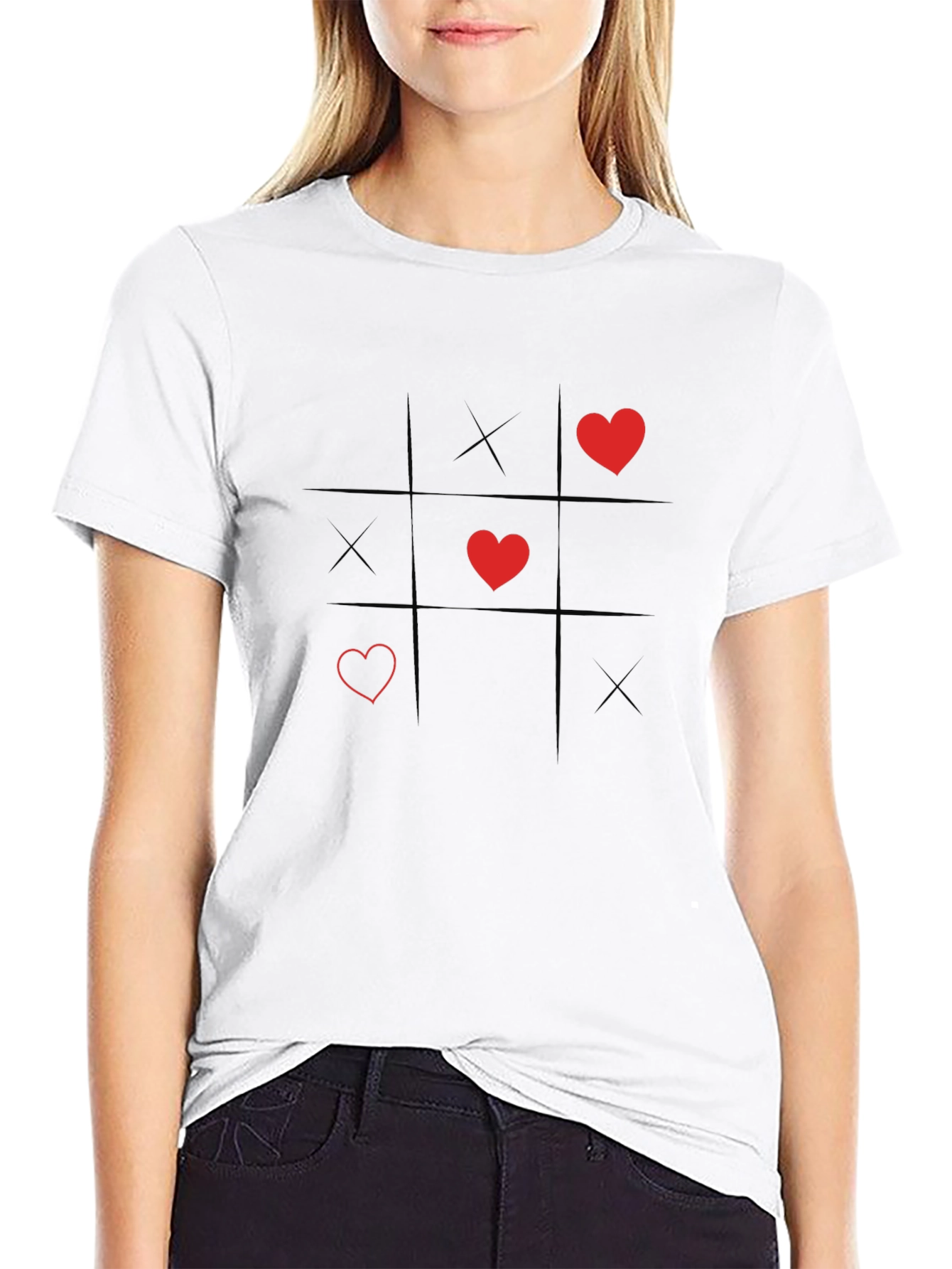 Tic-Tac-Toe Love T-Shirt