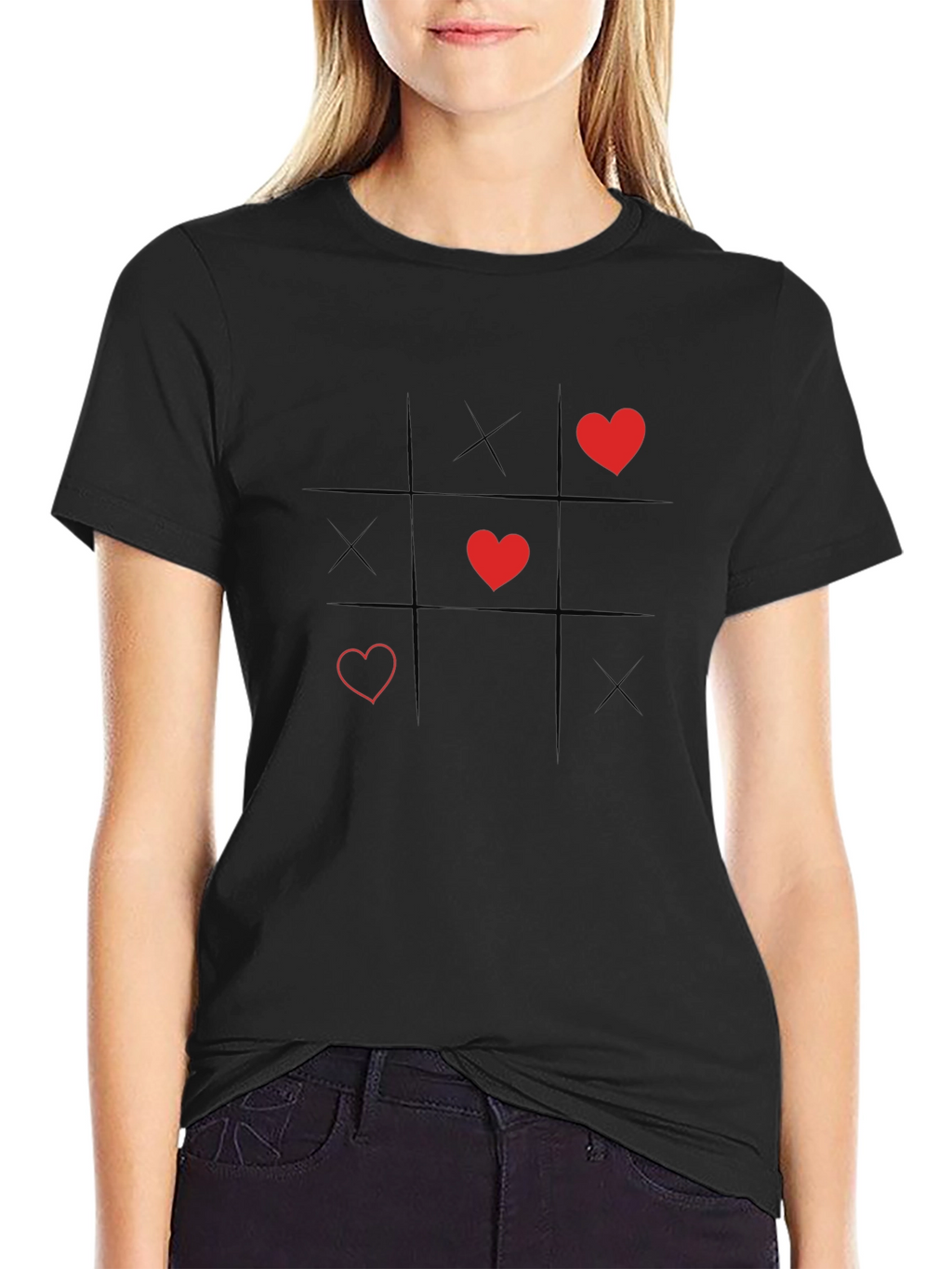Tic-Tac-Toe Love T-Shirt