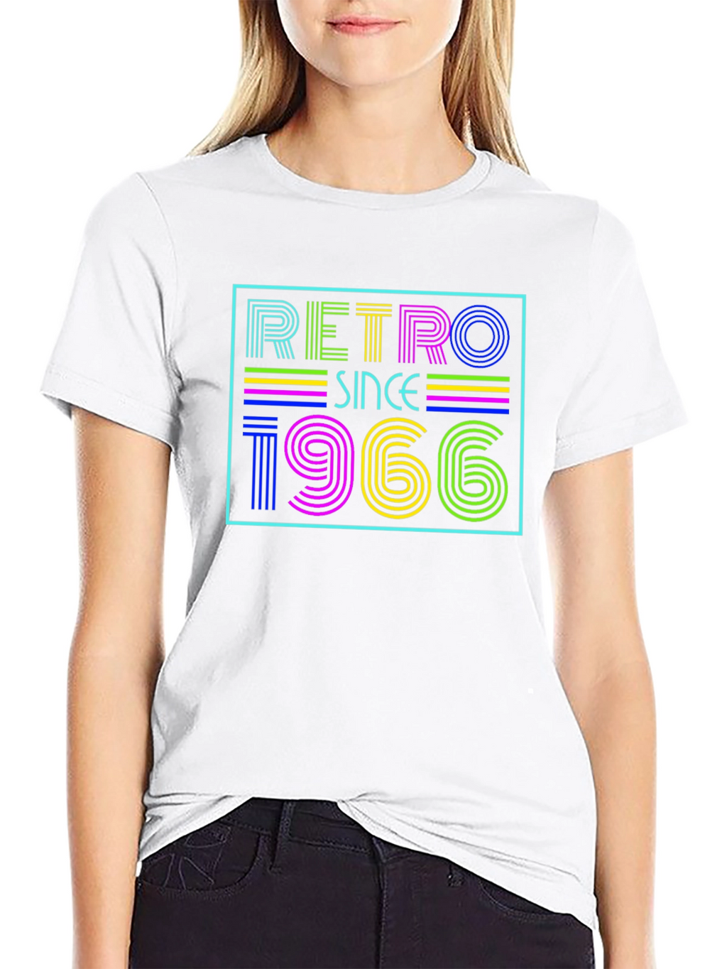 Retro Since 1966 Black T-Shirt