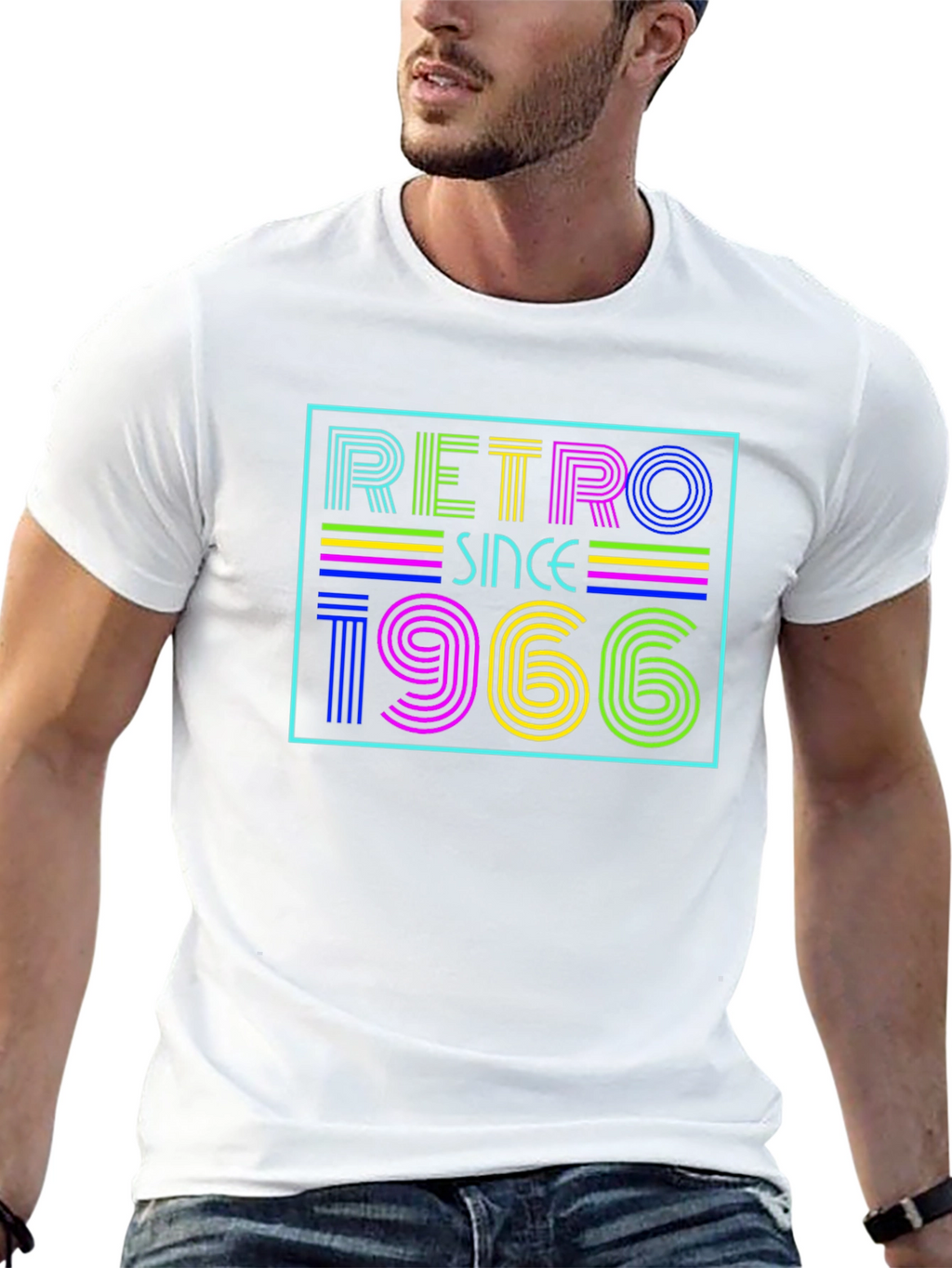 Retro Since 1966 Black T-Shirt