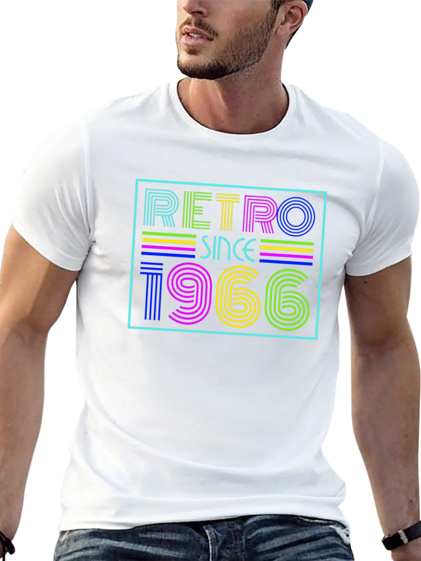 Retro Since 1966 Black T-Shirt
