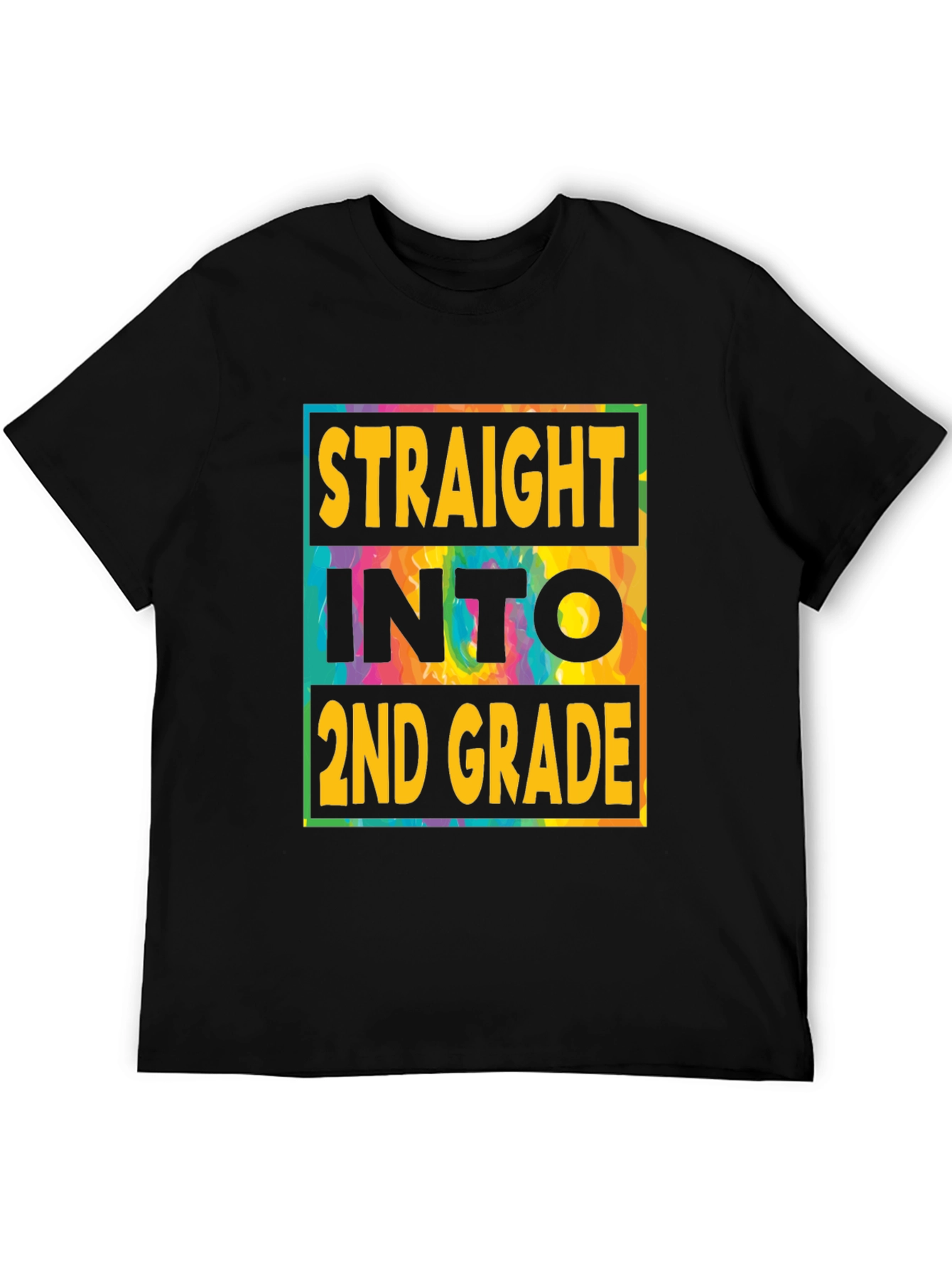Straight Into 2nd Grade T-Shirt - Back to School Tee